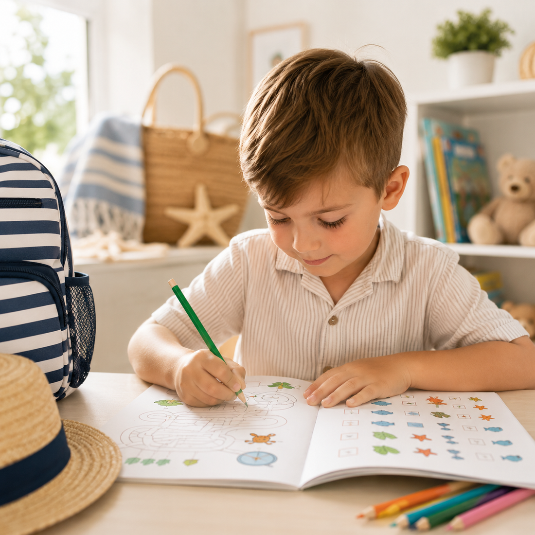 Why Activity Books Are One of the Best Summer Holiday Essentials for Young Children
