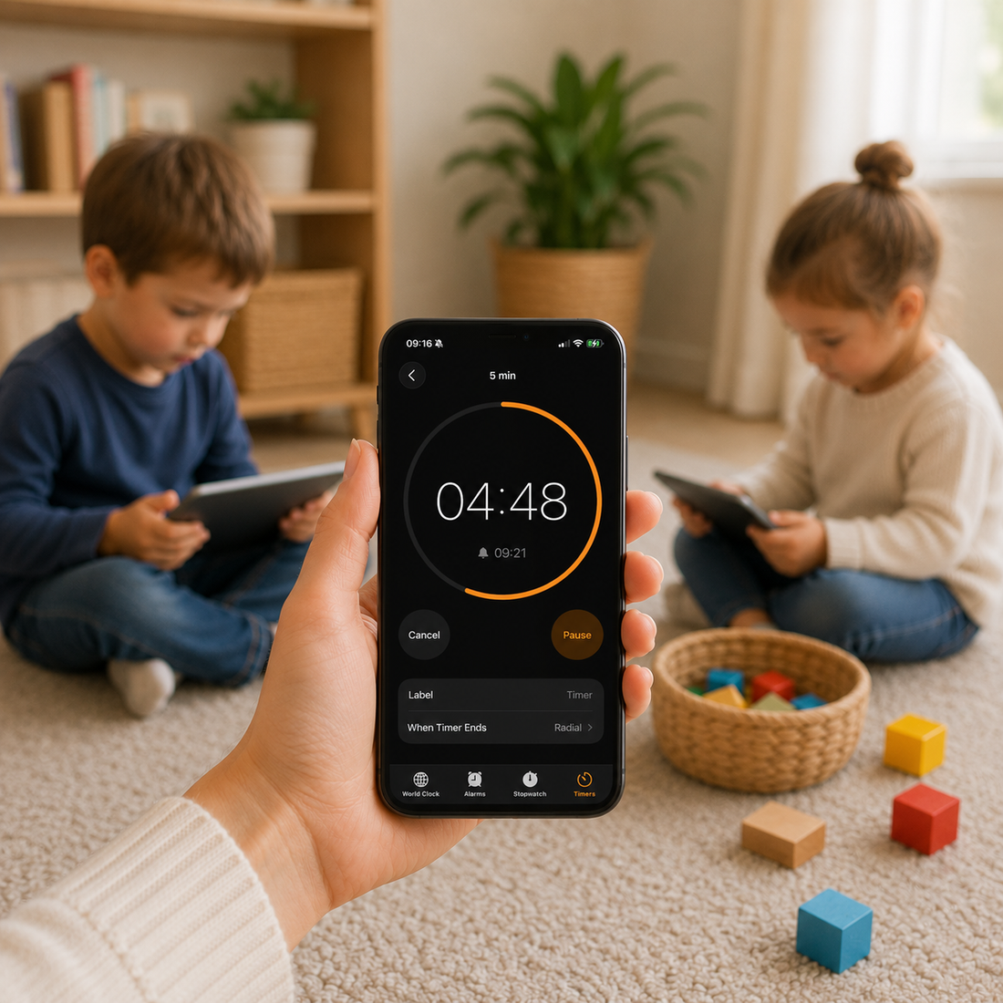 The Simple Timer Trick That Helped Reduce My Children's Screen Time (Without Daily Battles)