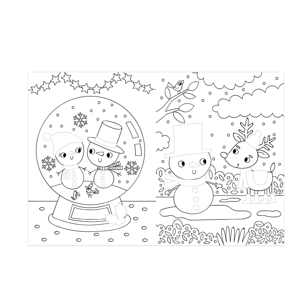 Dress Me Up Colouring & Activity Book - Snowman