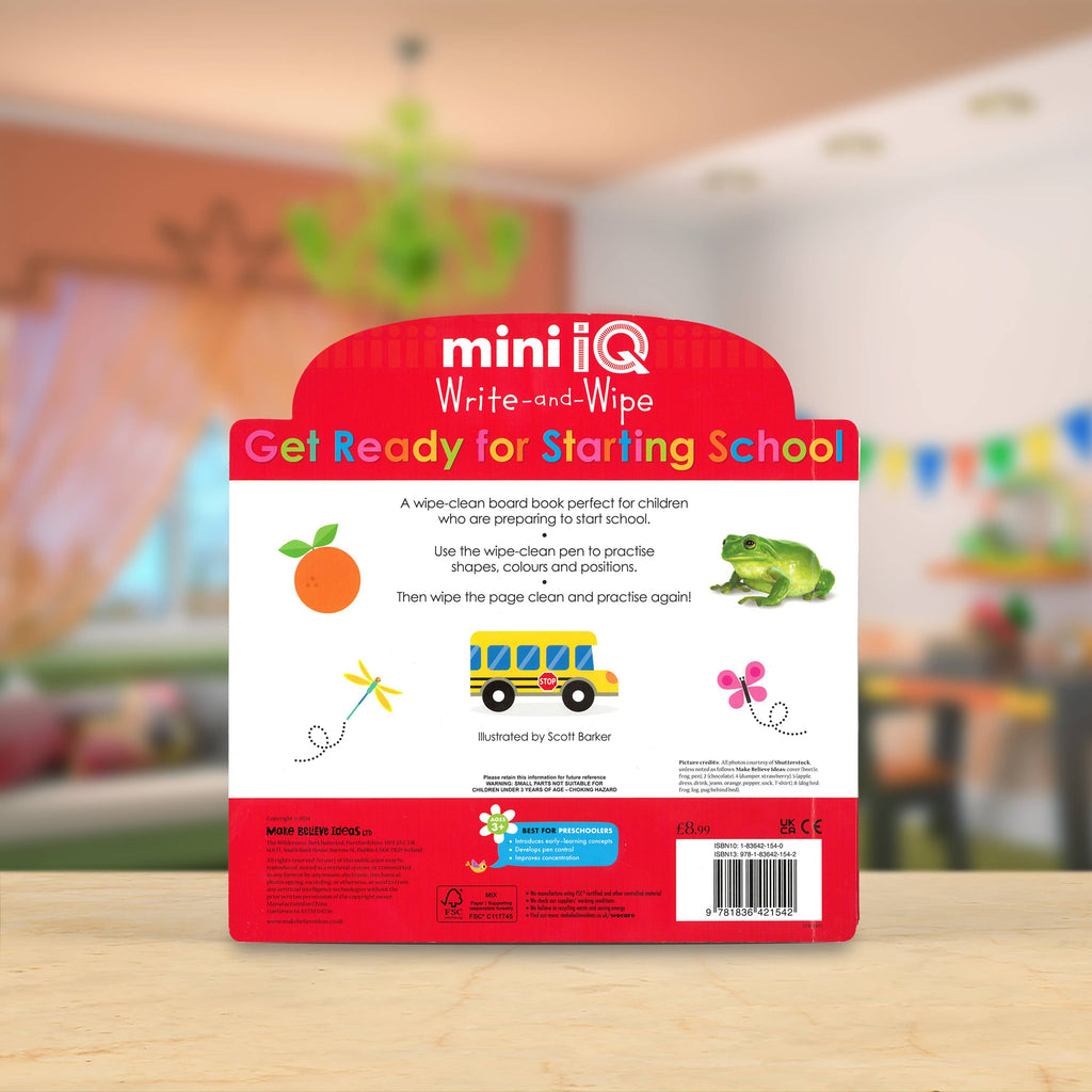Write-and-Wipe - Get Ready for Starting School