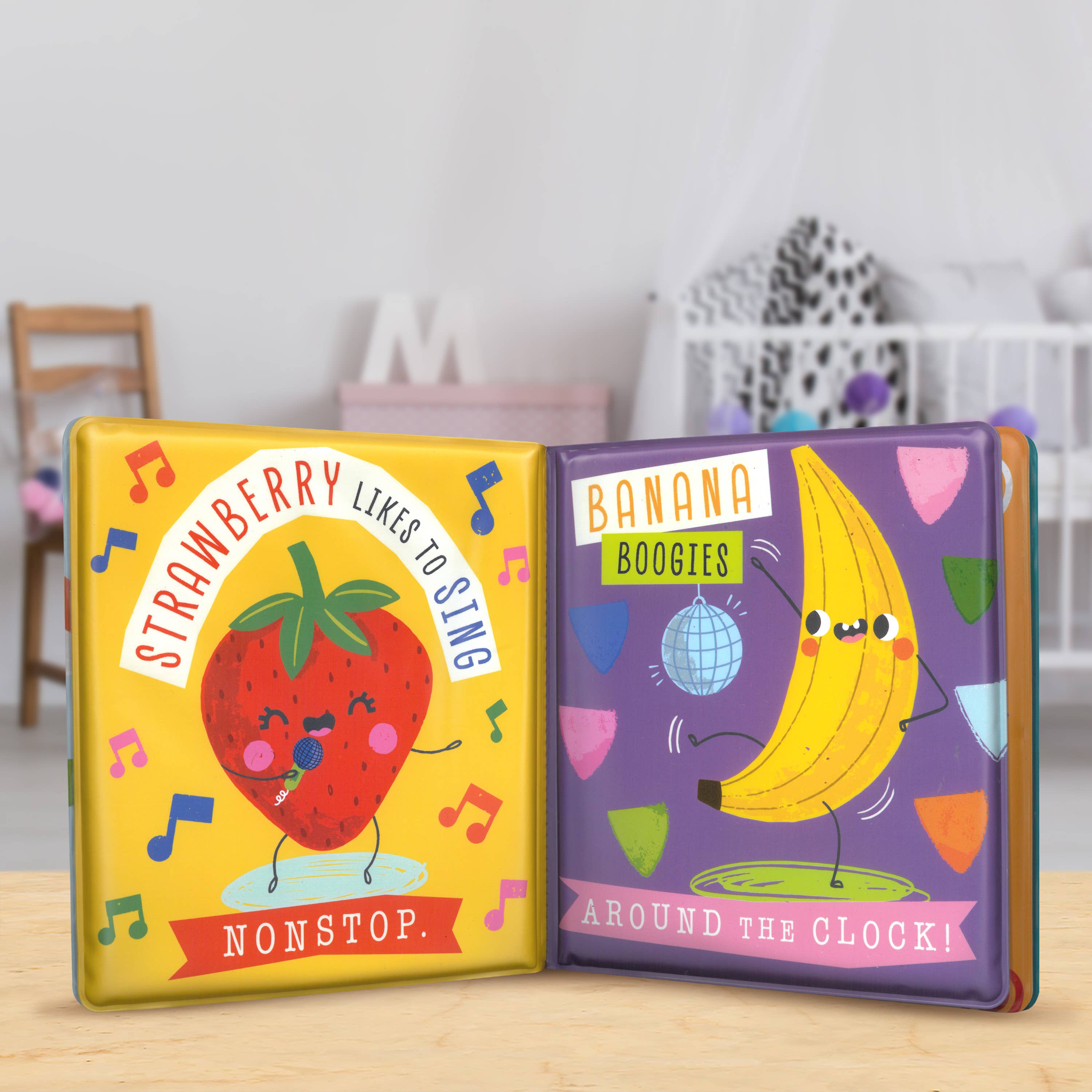 Strawberry's Party! - Wipe-Clean Highchair Book