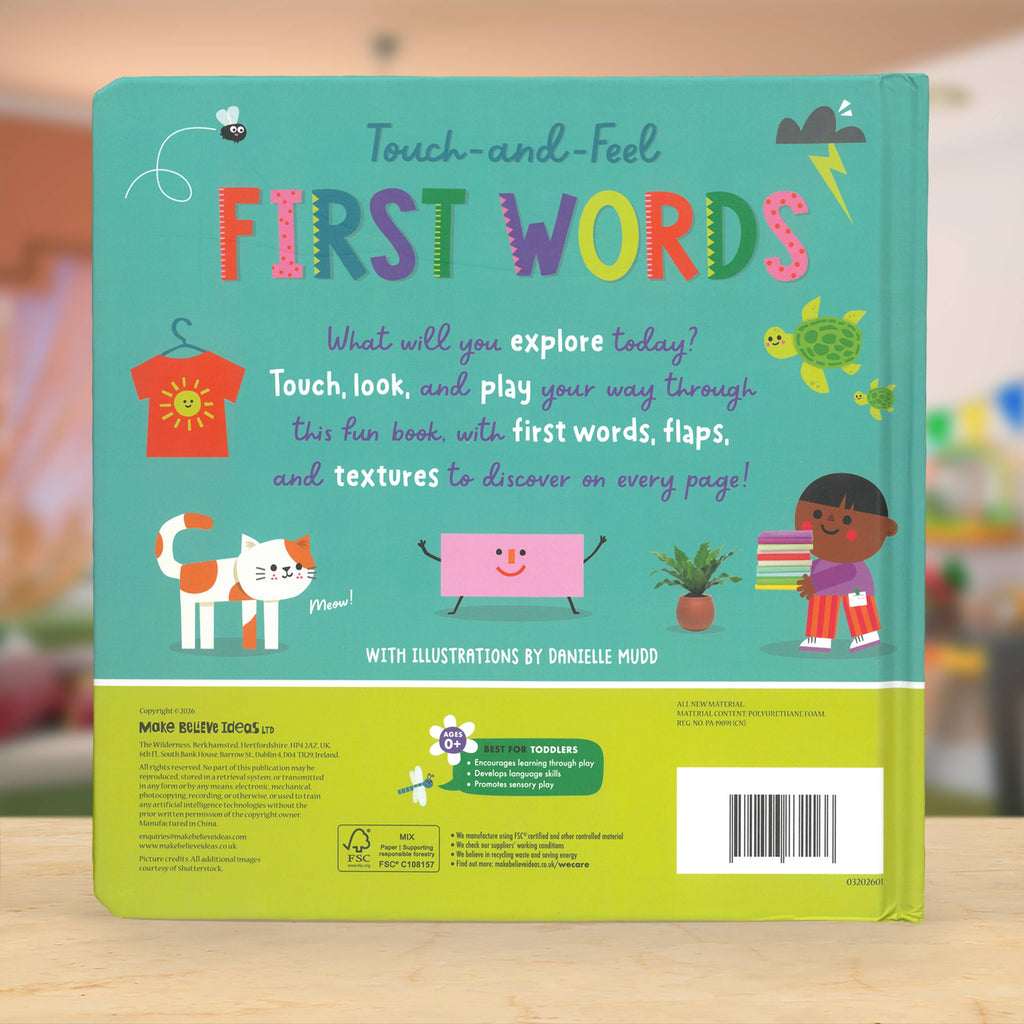 Touch-and-feel First Words