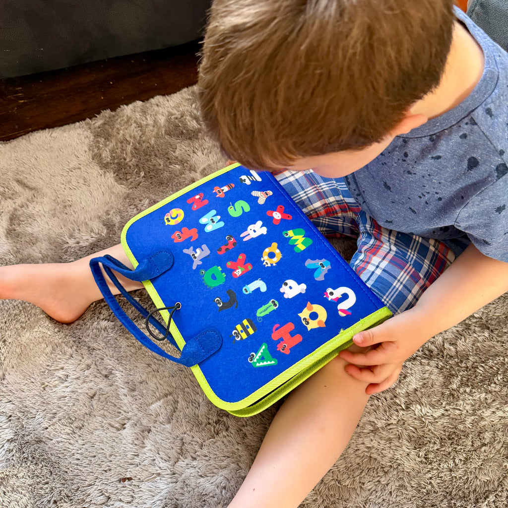Blue Busy Book