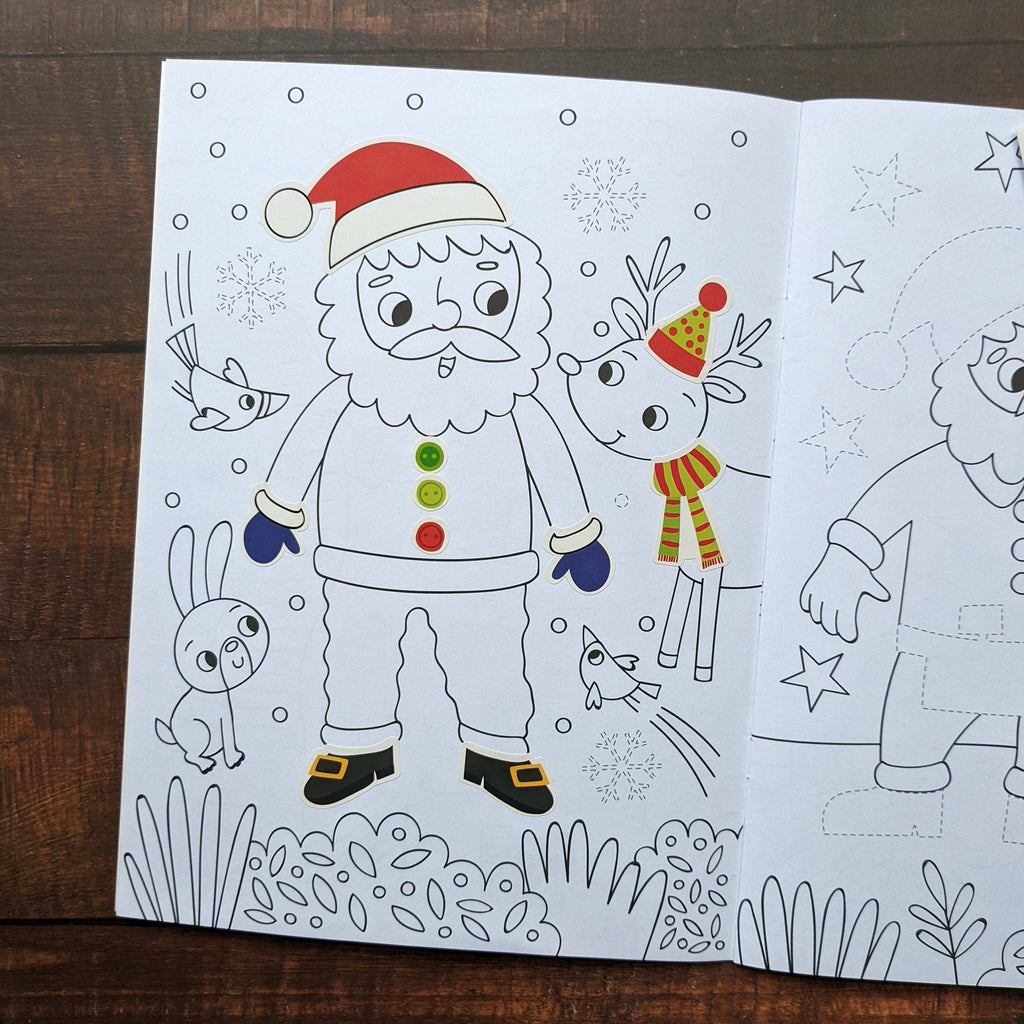 Dress Me Up Colouring & Activity Book - Santa