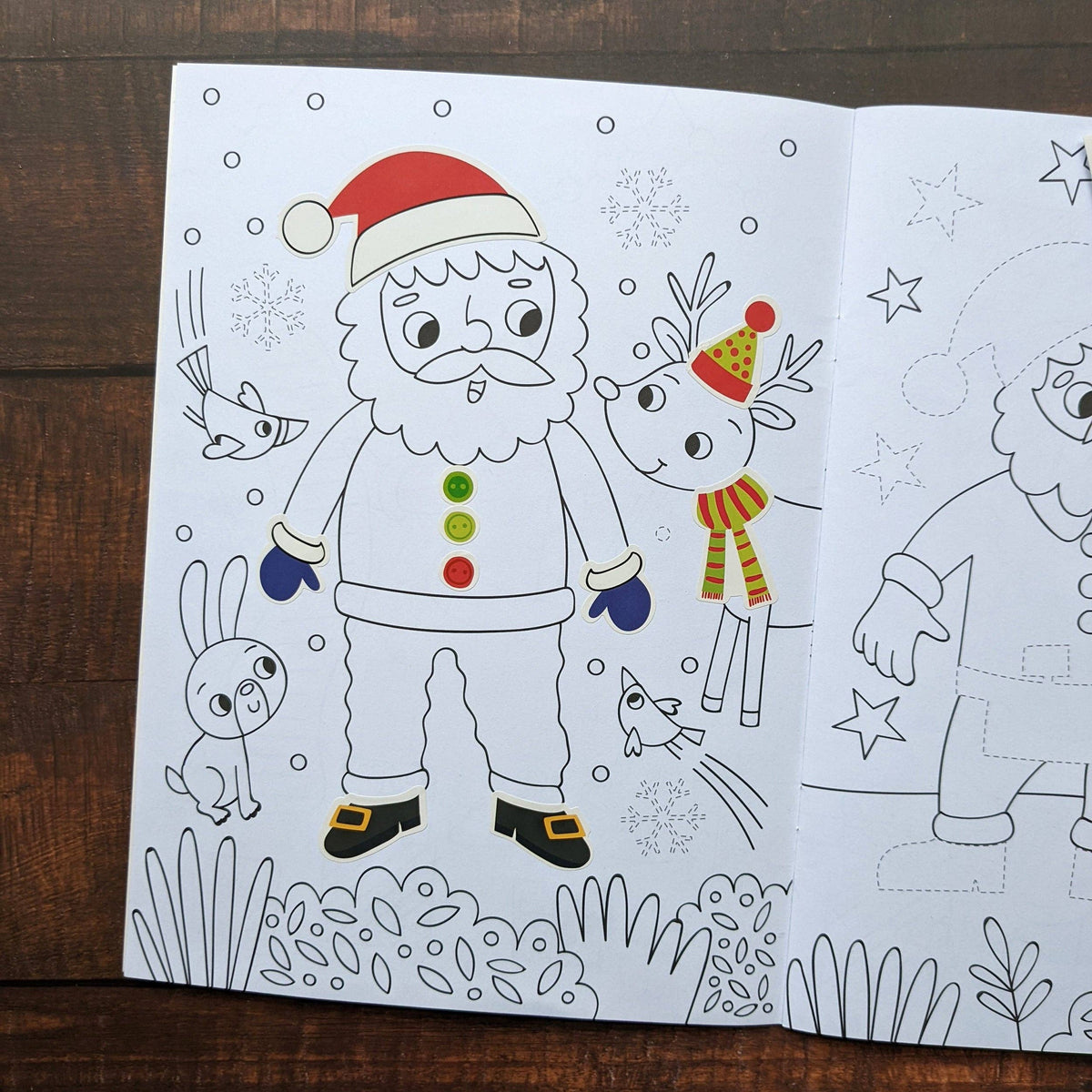 Dress Me Up Colouring & Activity Book - Santa