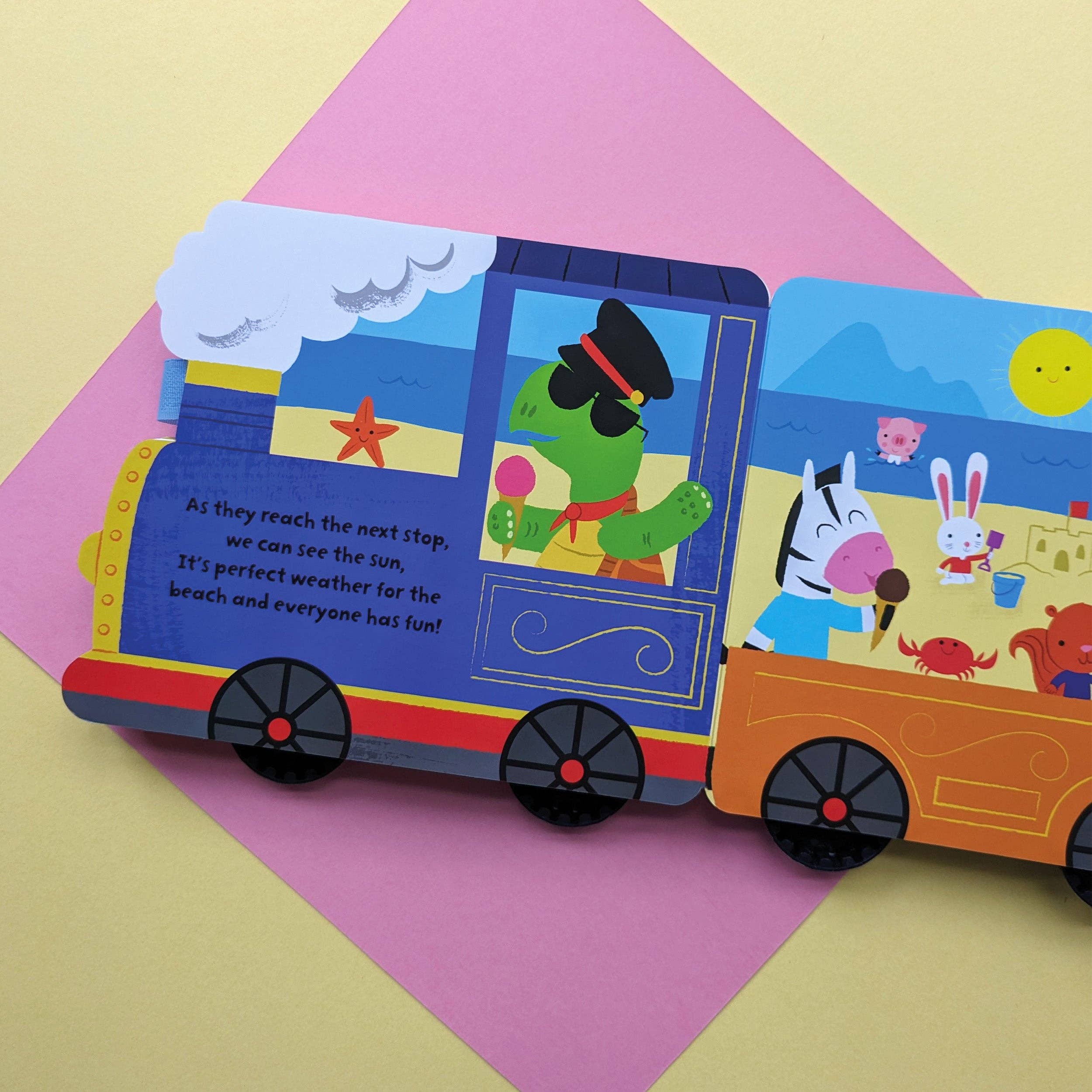 My First Train - Push-Along Book