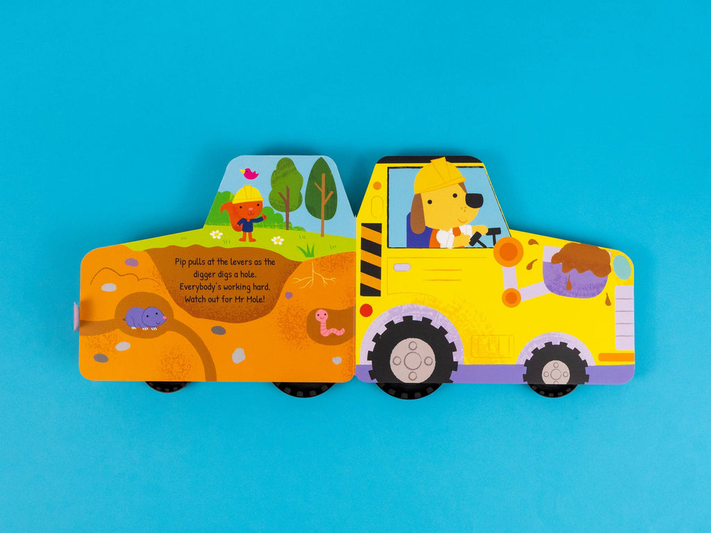 My First Digger - Push-Along Book