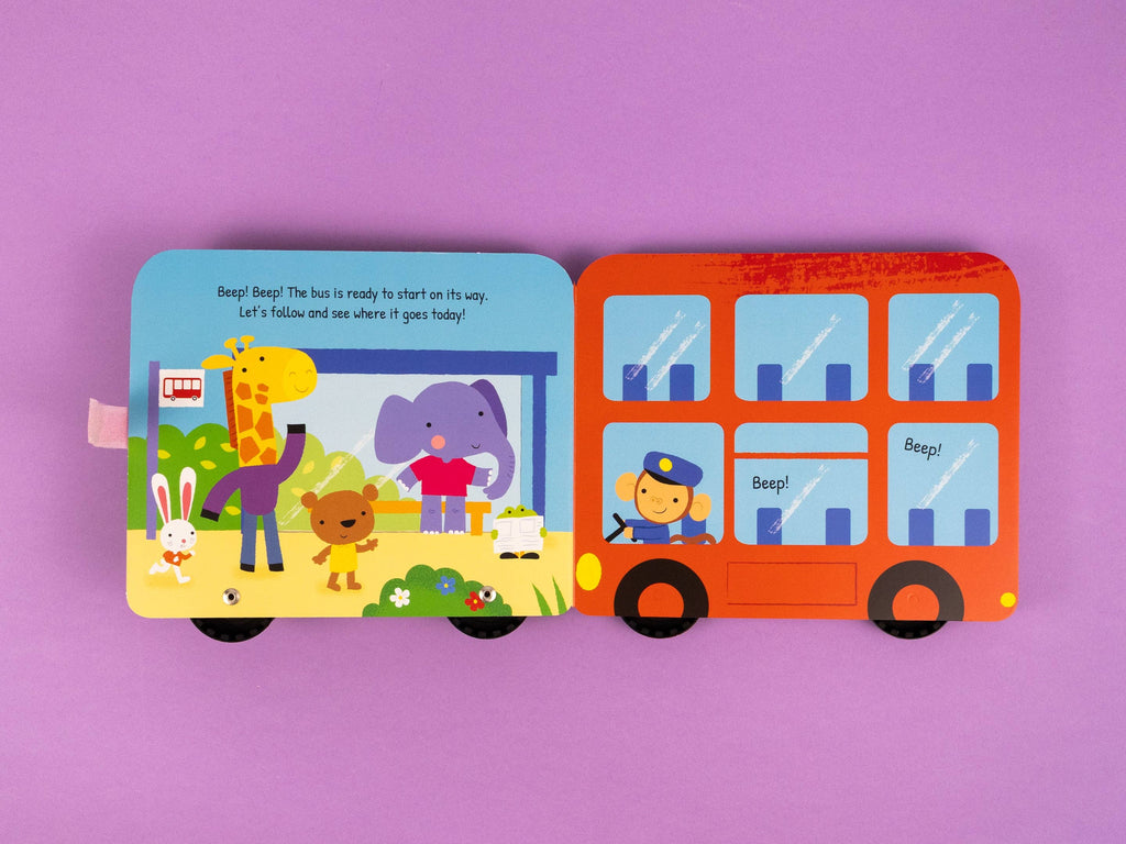 My First Bus - Push-Along Book