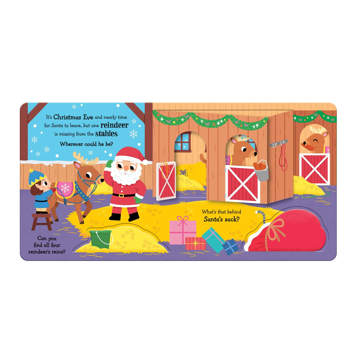 Reindeer On The Run! - Pop-Up Book
