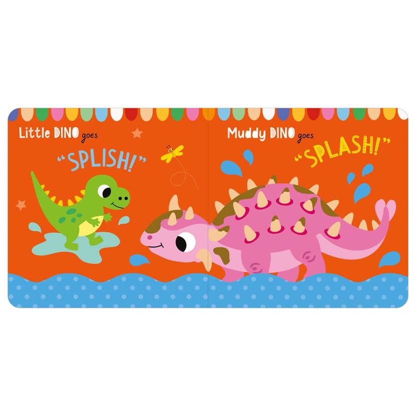 A First, Crinkly Soft Book - Dino Adventure