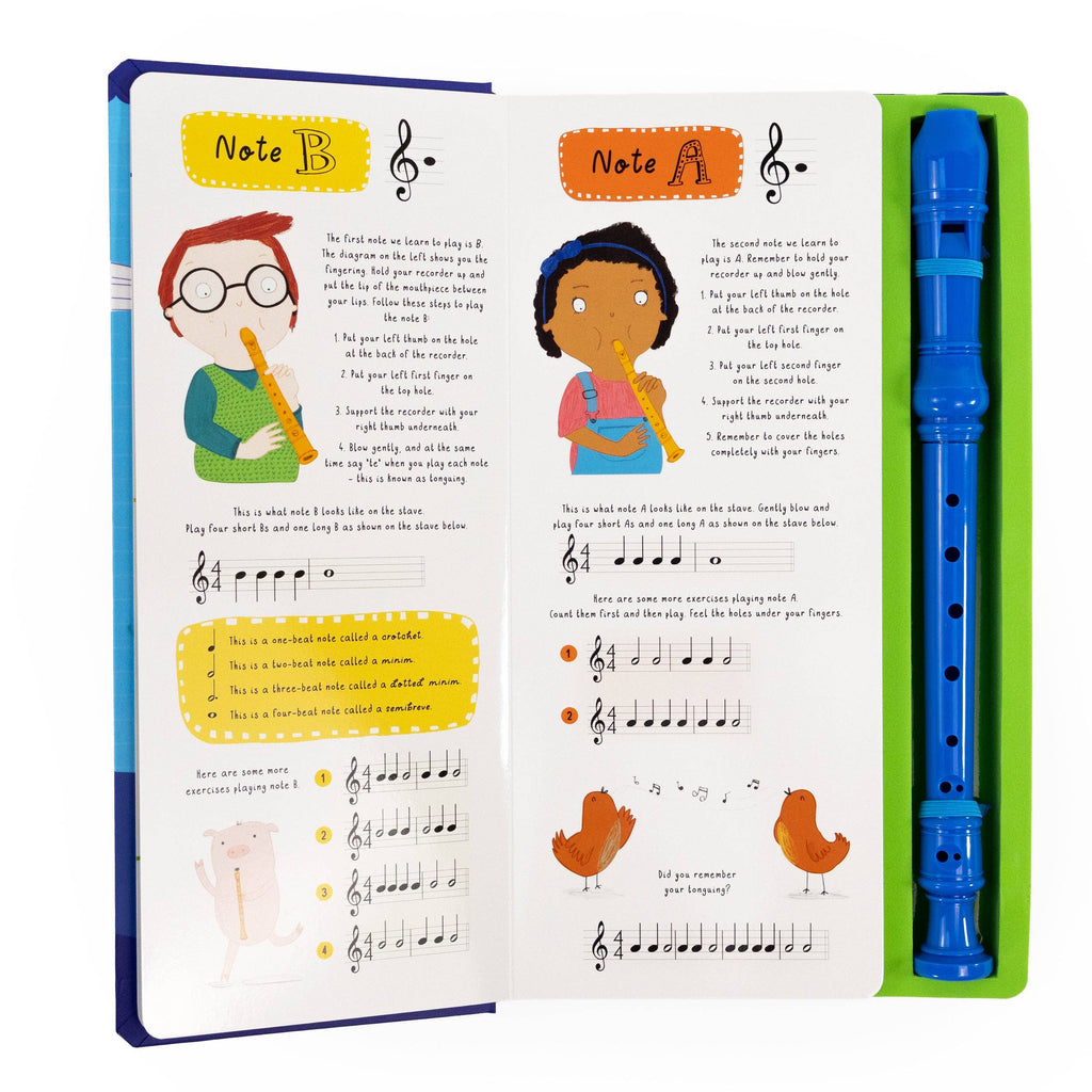 It's Fun to Learn the Recorder - Blue