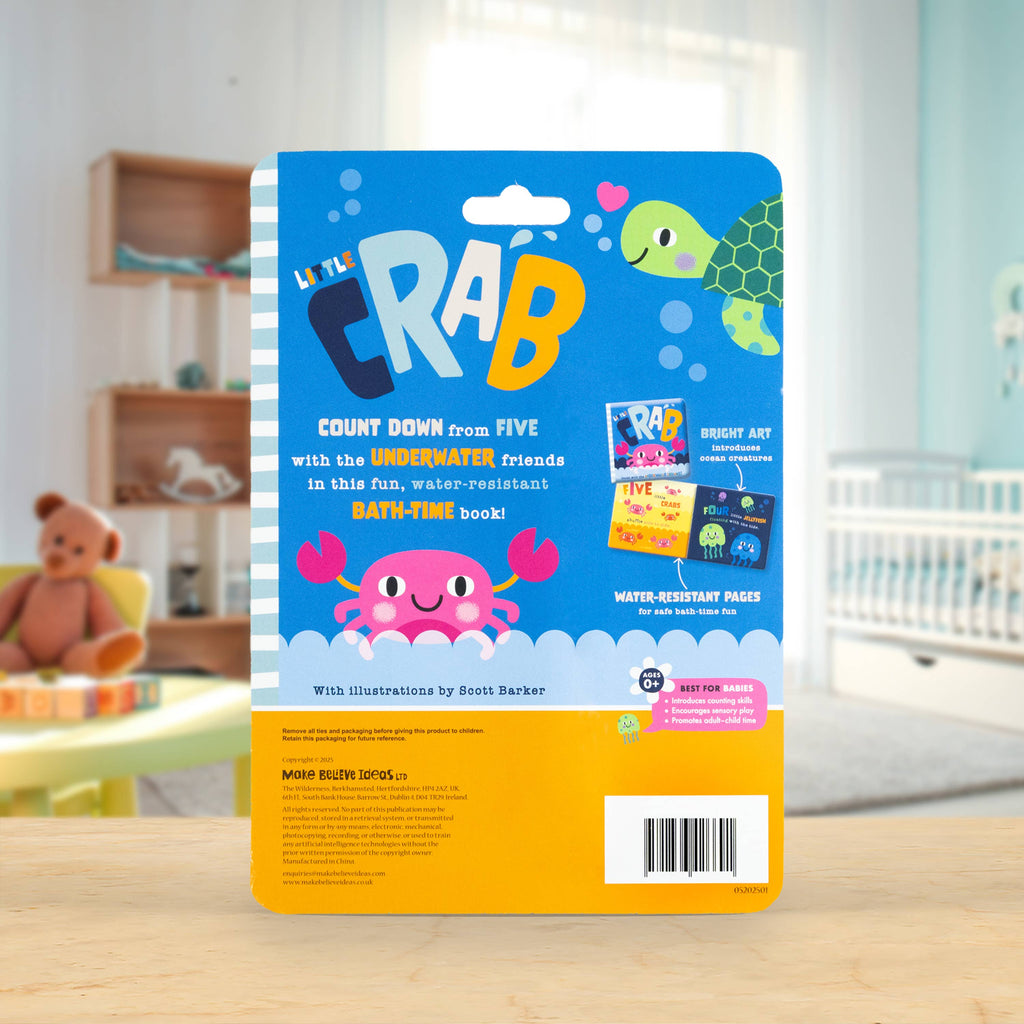 My First Bath-Time Book - Little Crab