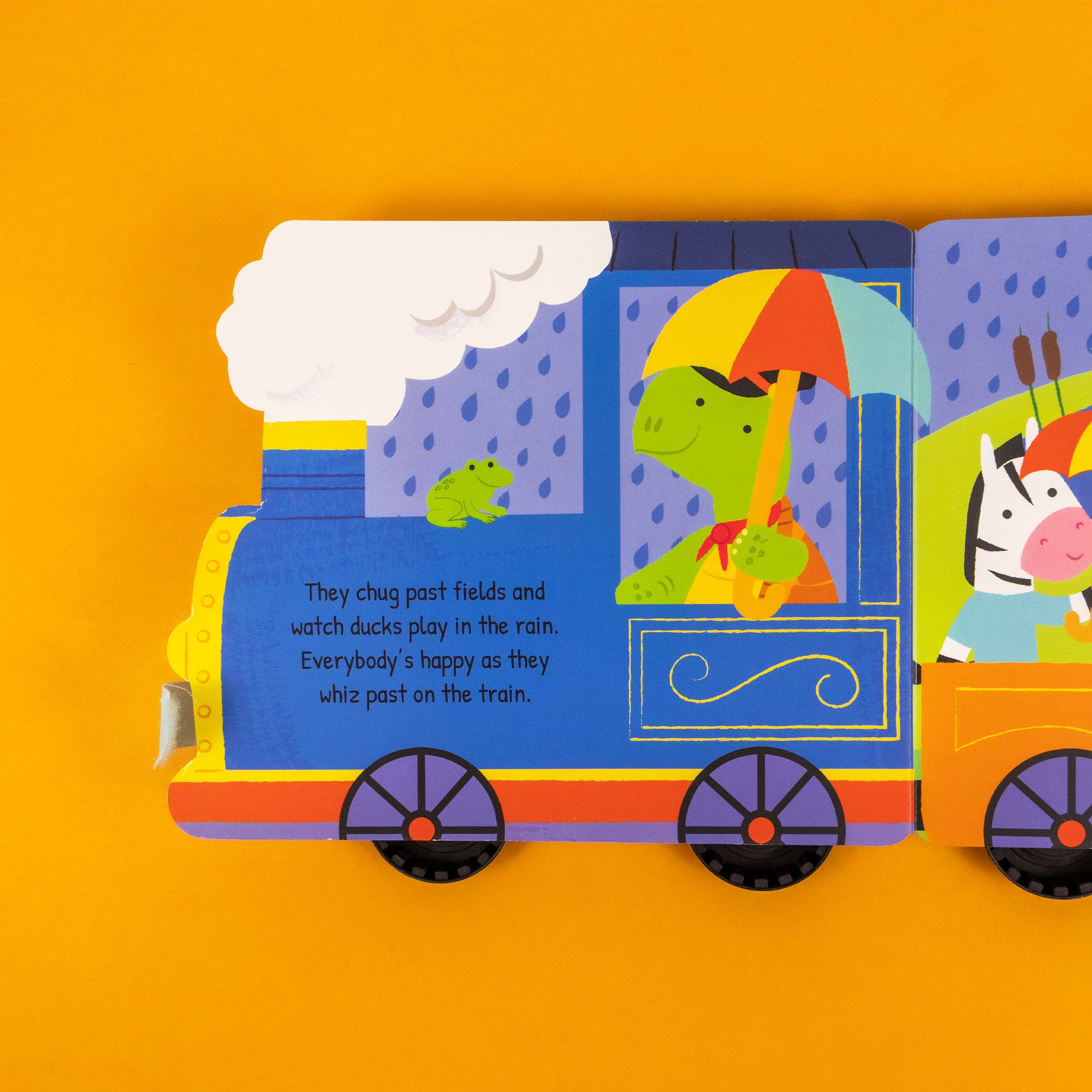 My First Train - Push-Along Book