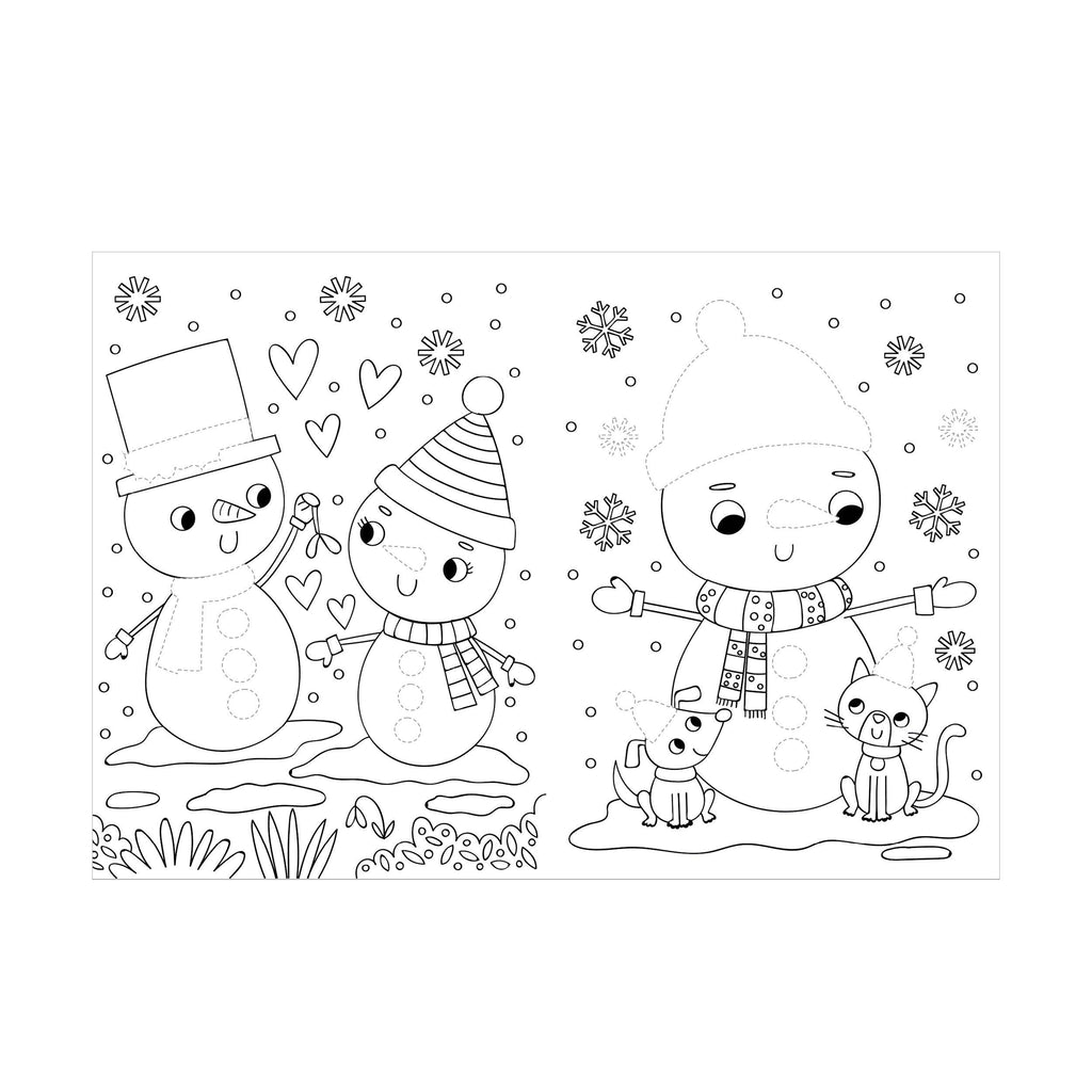 Dress Me Up Colouring & Activity Book - Snowman