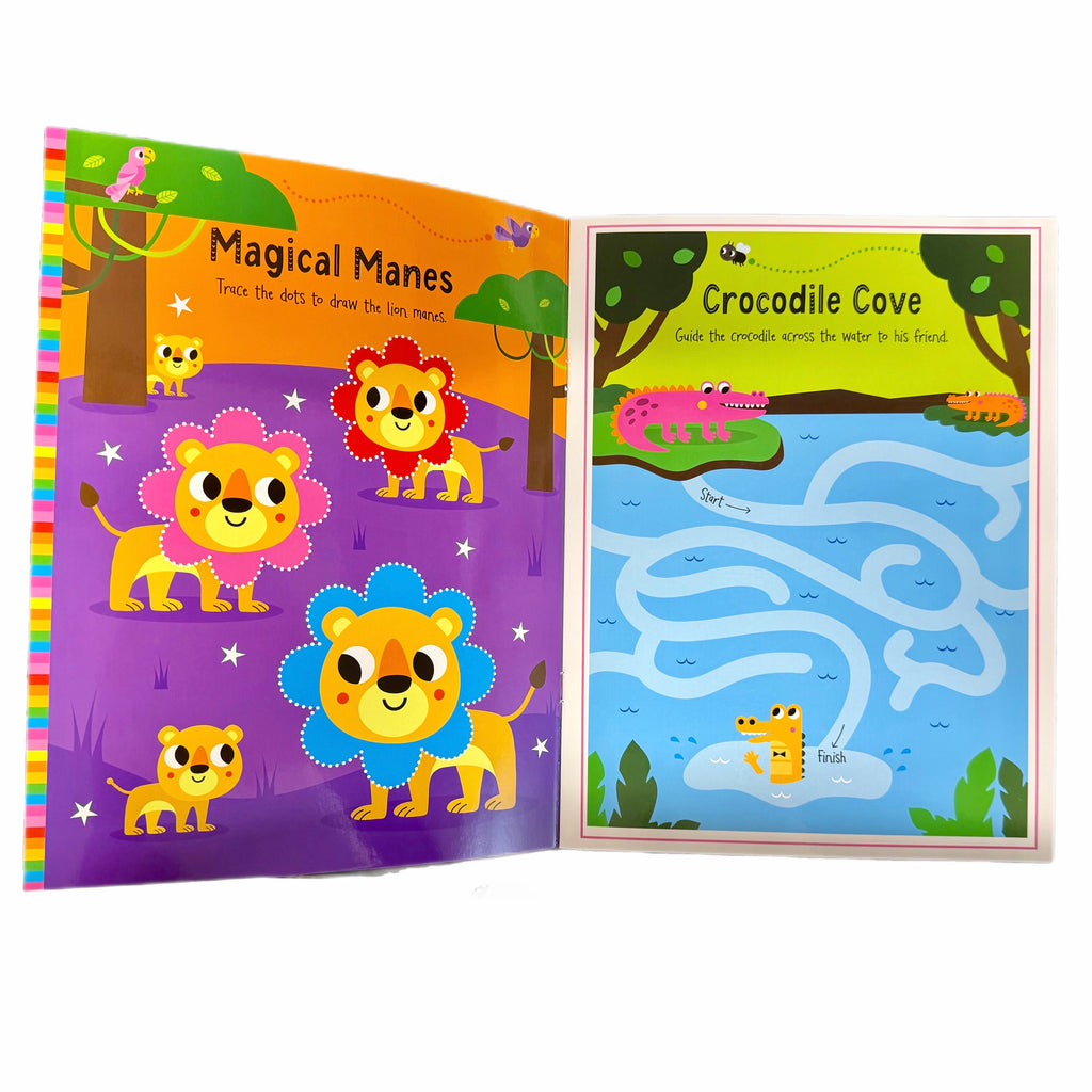 Wild Animals Activity Book (Wipe Clean)