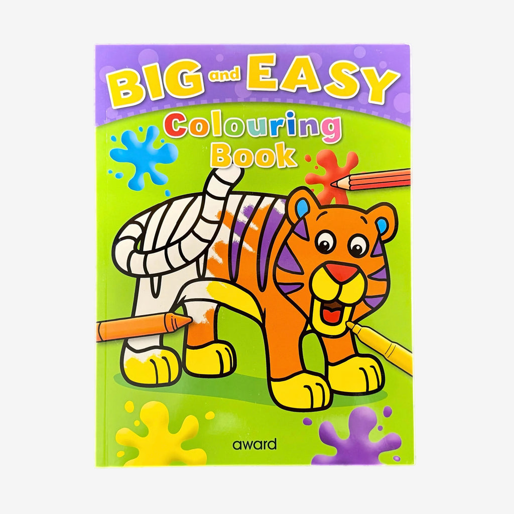 Big and Easy Colouring Book