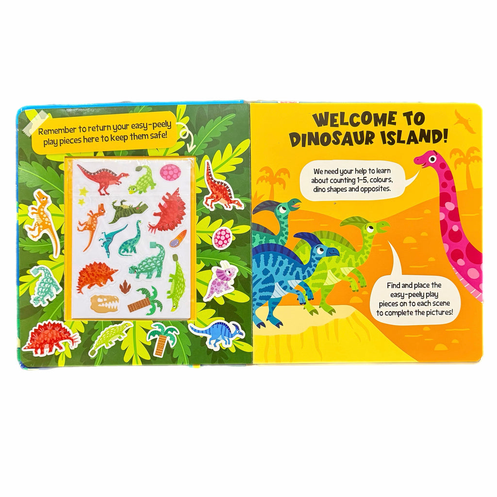 Dinosaurs - Peel, Stick, Play!