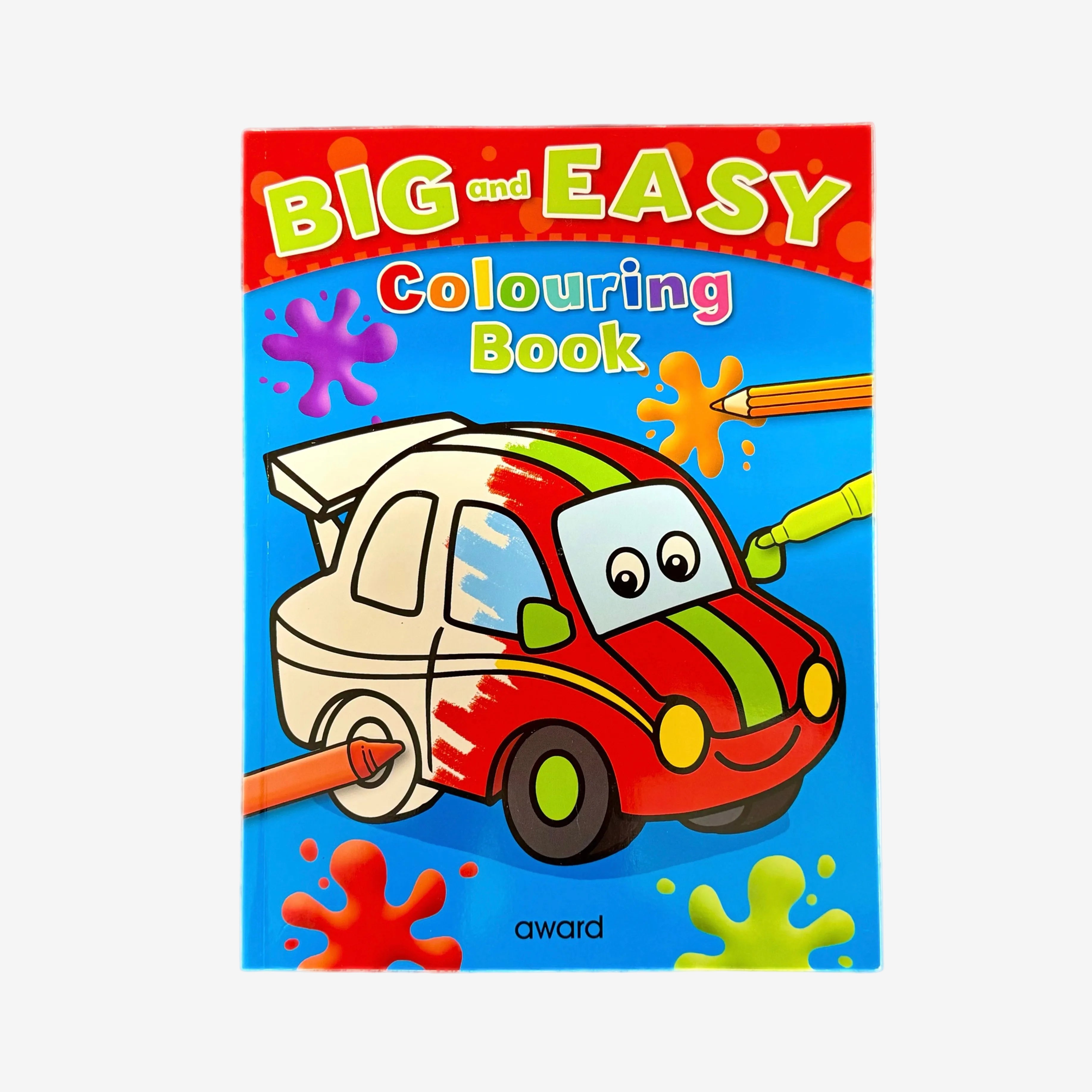 Big and Easy Colouring Book