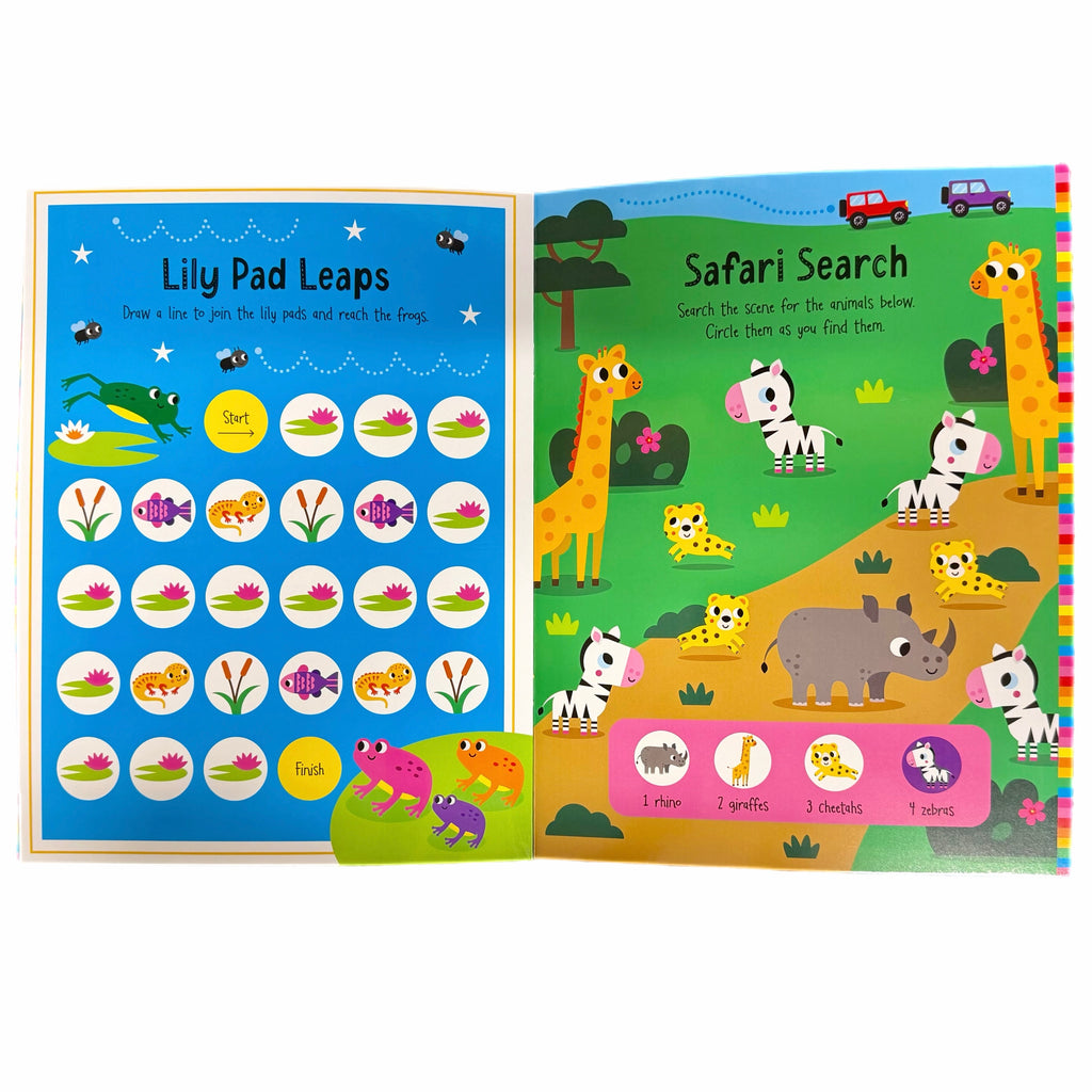 Wild Animals Activity Book (Wipe Clean)