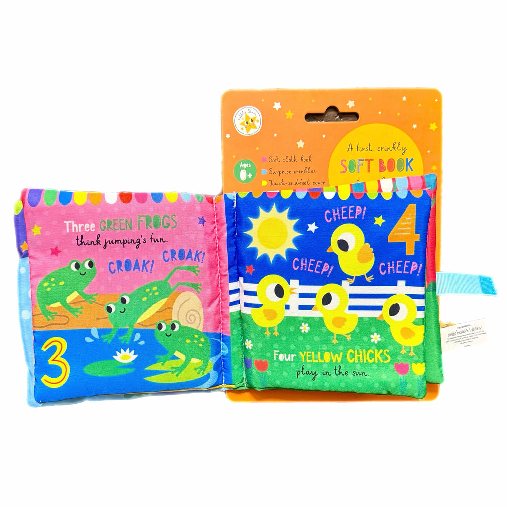 A First, Crinkly Soft Book - Let's Count Colourful Creatures