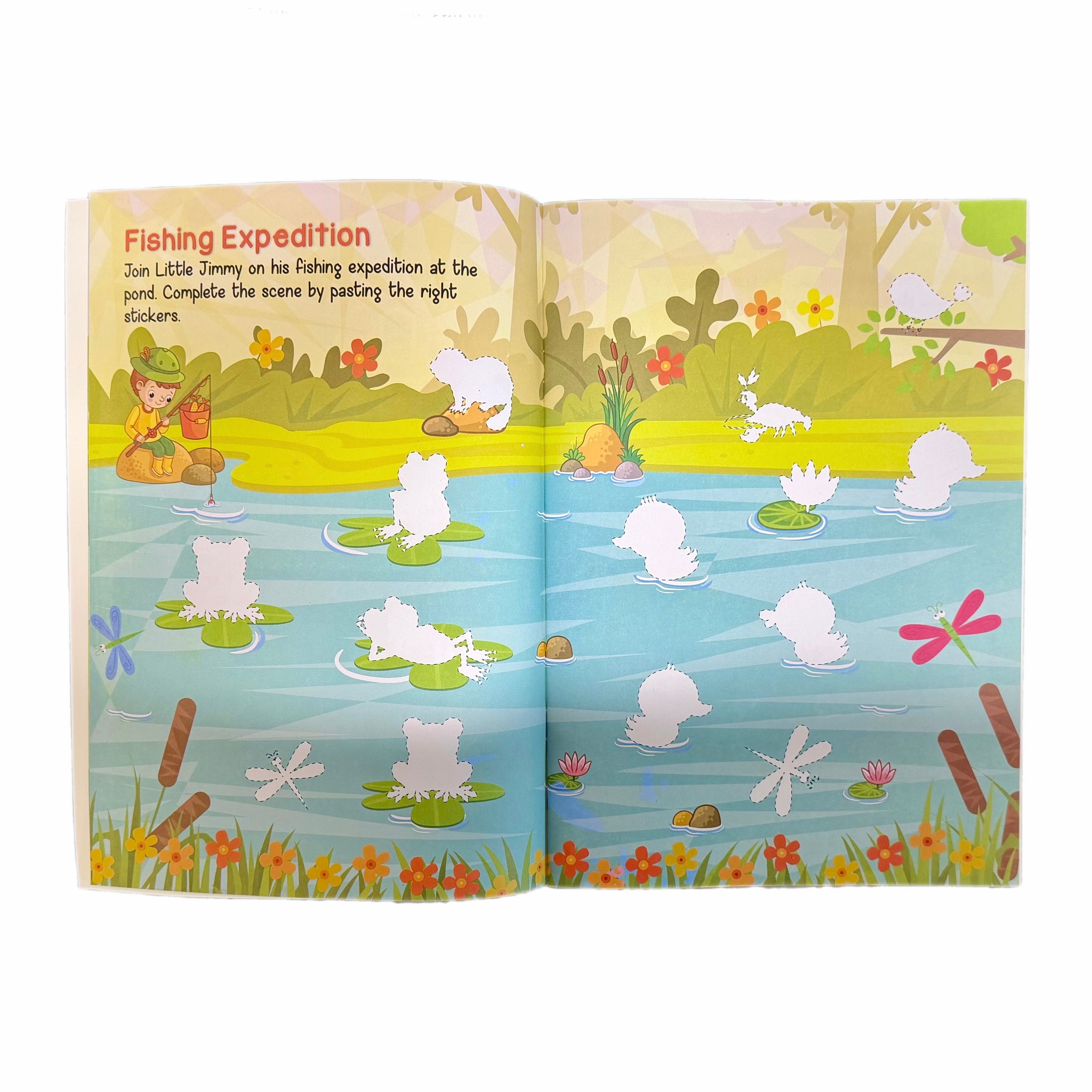 My First Animals Sticker Book