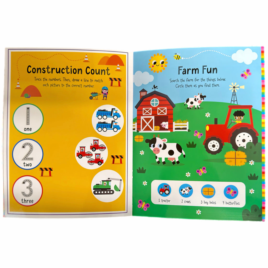Mighty Machines Activity Book (Wipe Clean)