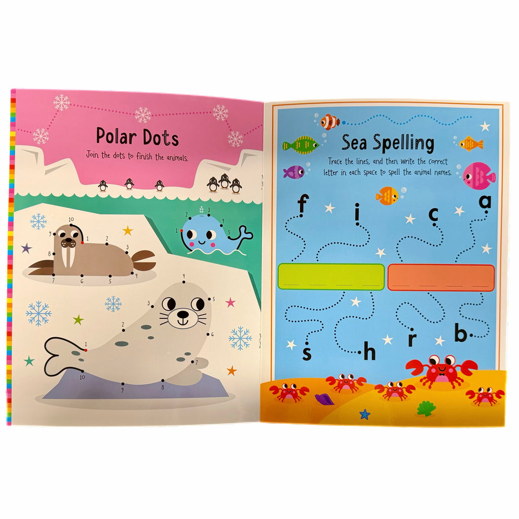 Wild Animals Activity Book (Wipe Clean)