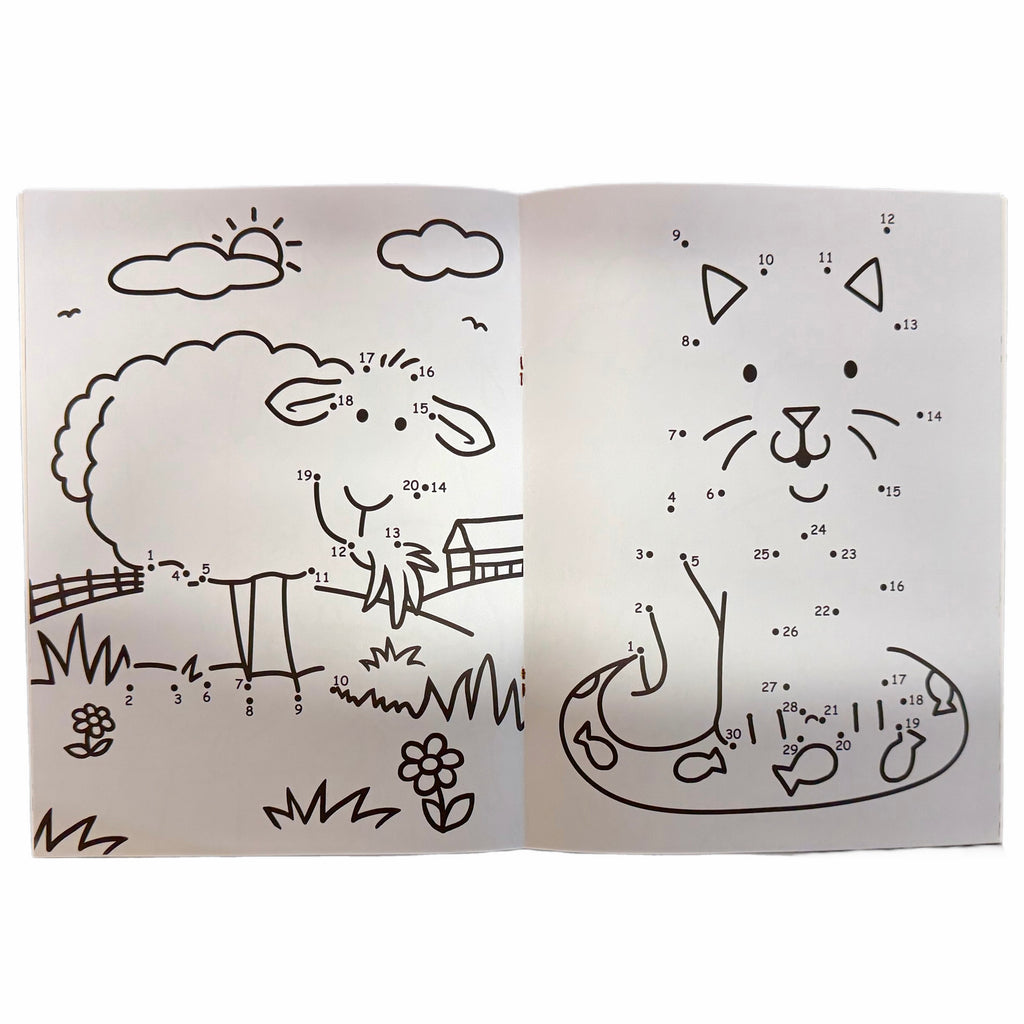 Dot to Dot Activity Book