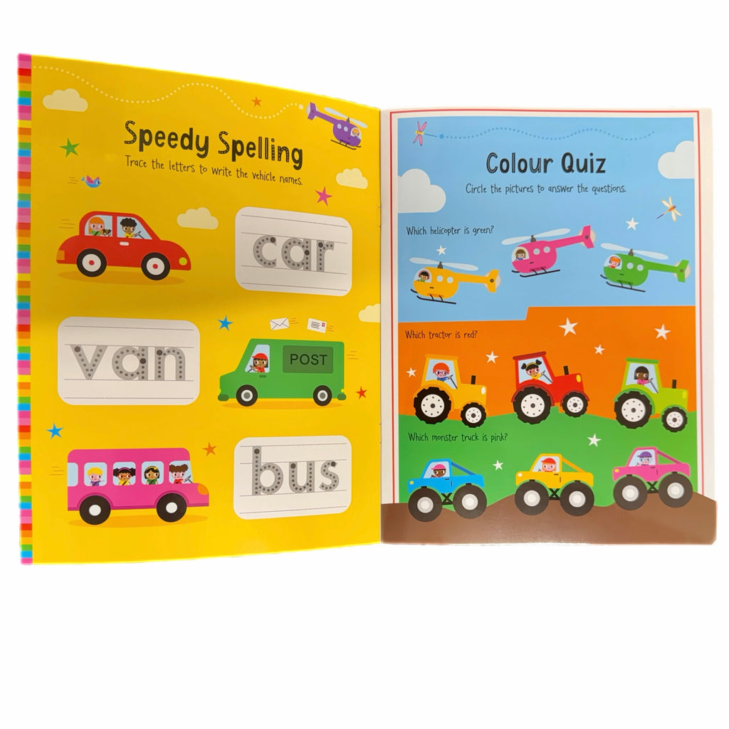 Mighty Machines Activity Book (Wipe Clean)