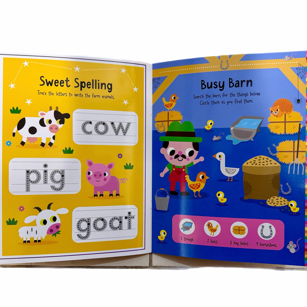 Farm Animals Activity Book (Wipe Clean)