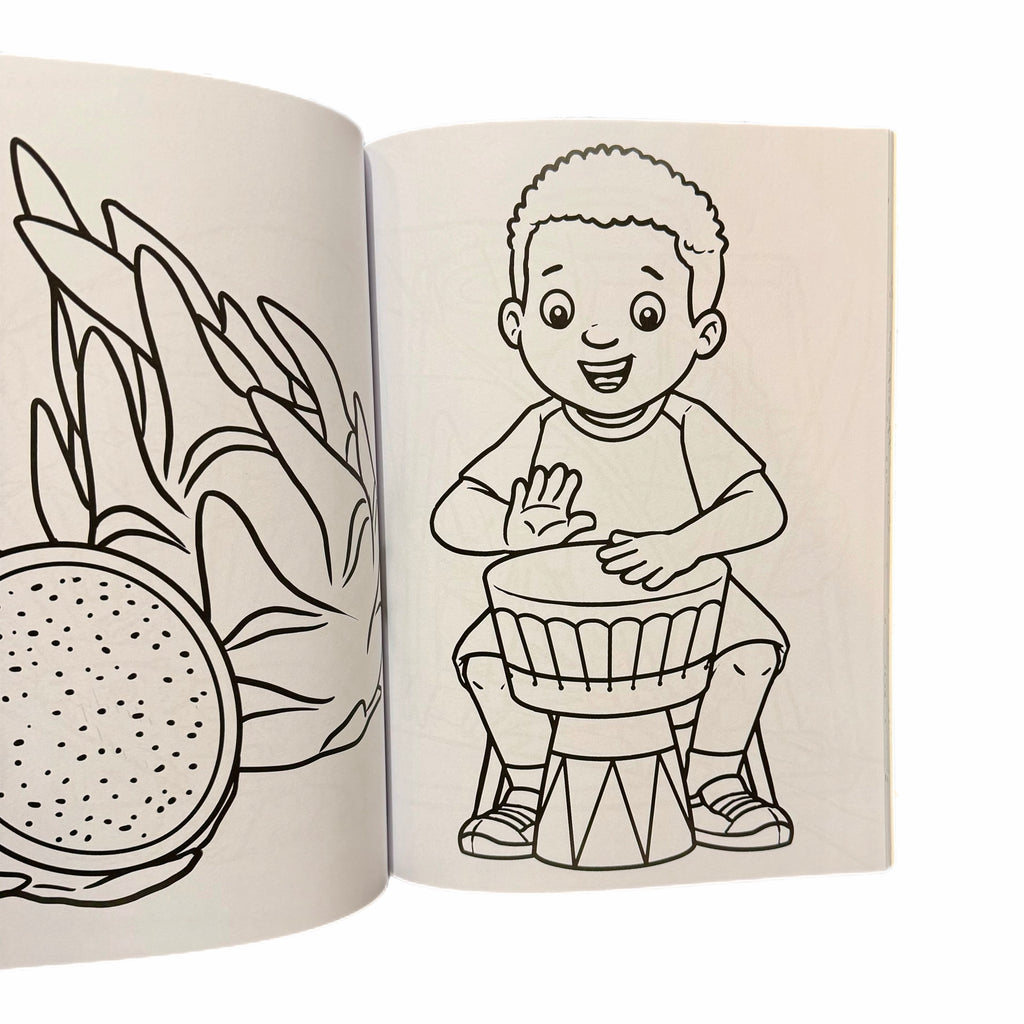 Big and Easy Colouring Book