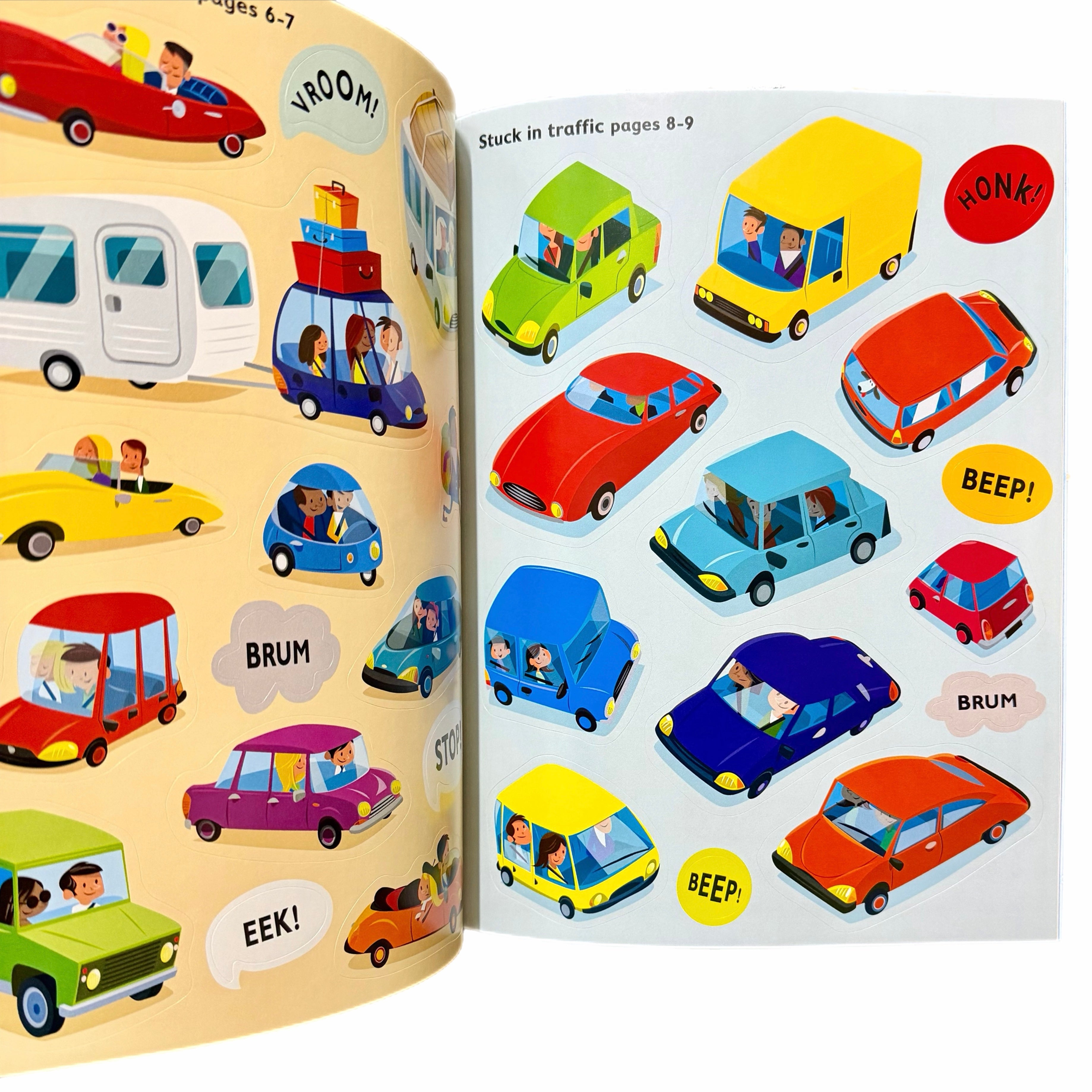 First Sticker Book - Cars