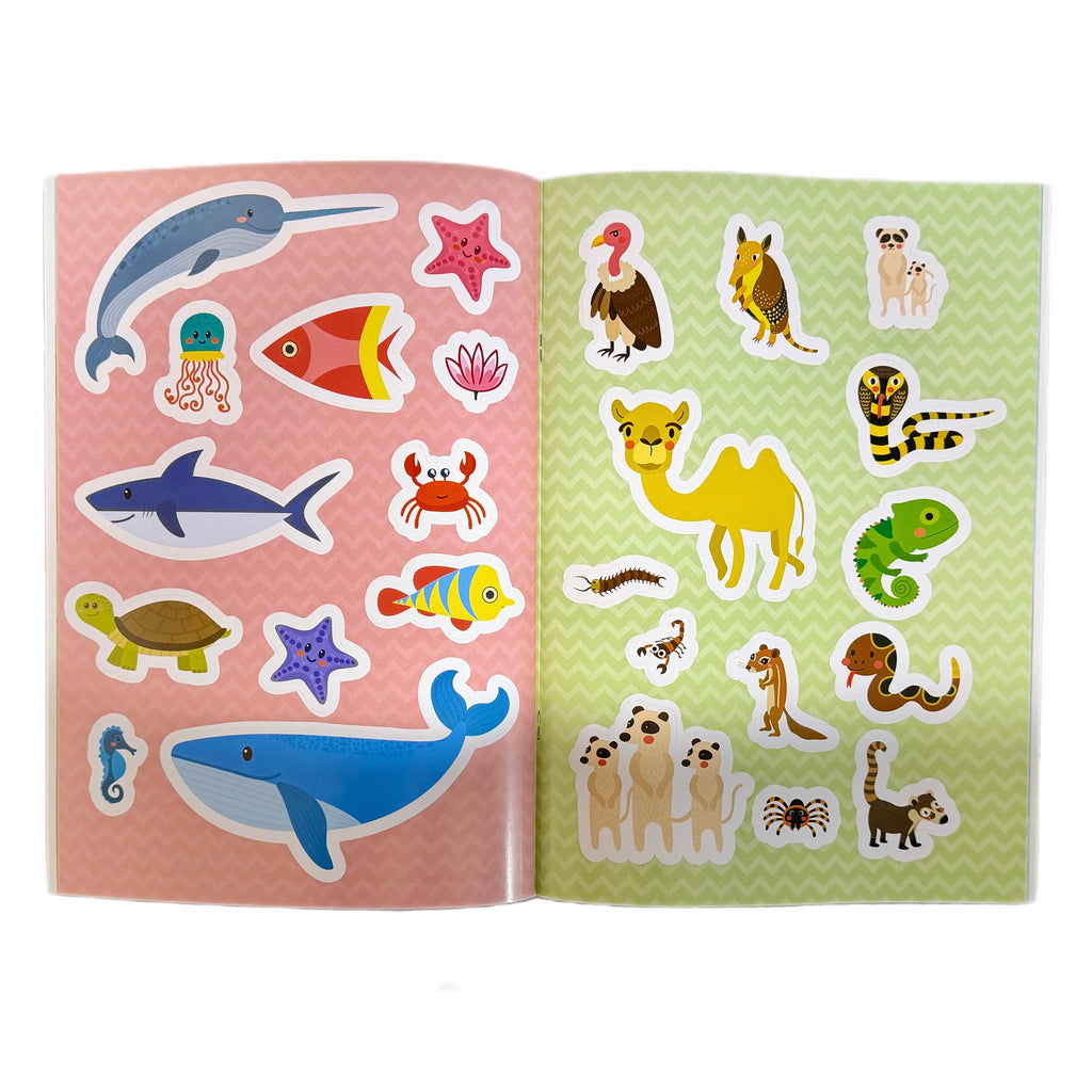 My First Animals Sticker Book