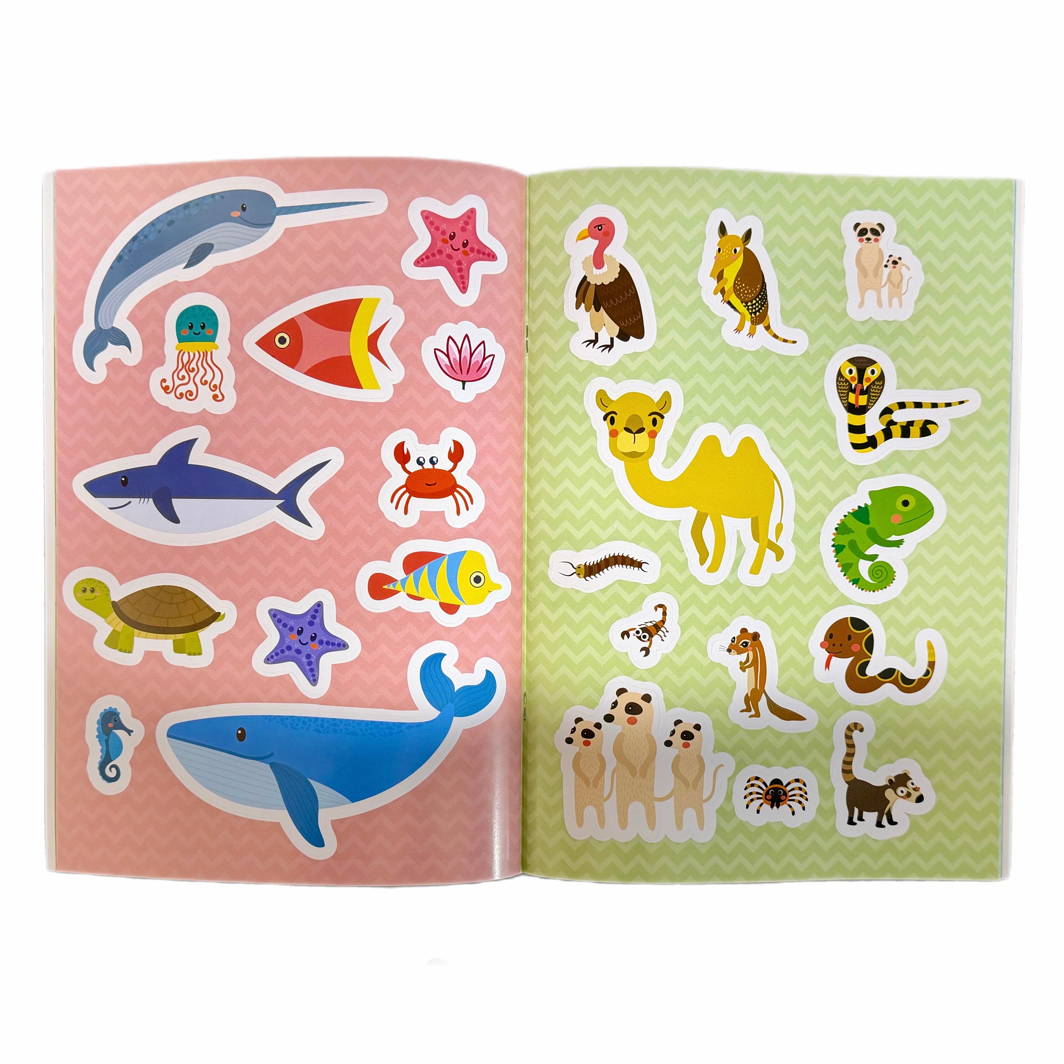 My First Animals Sticker Book