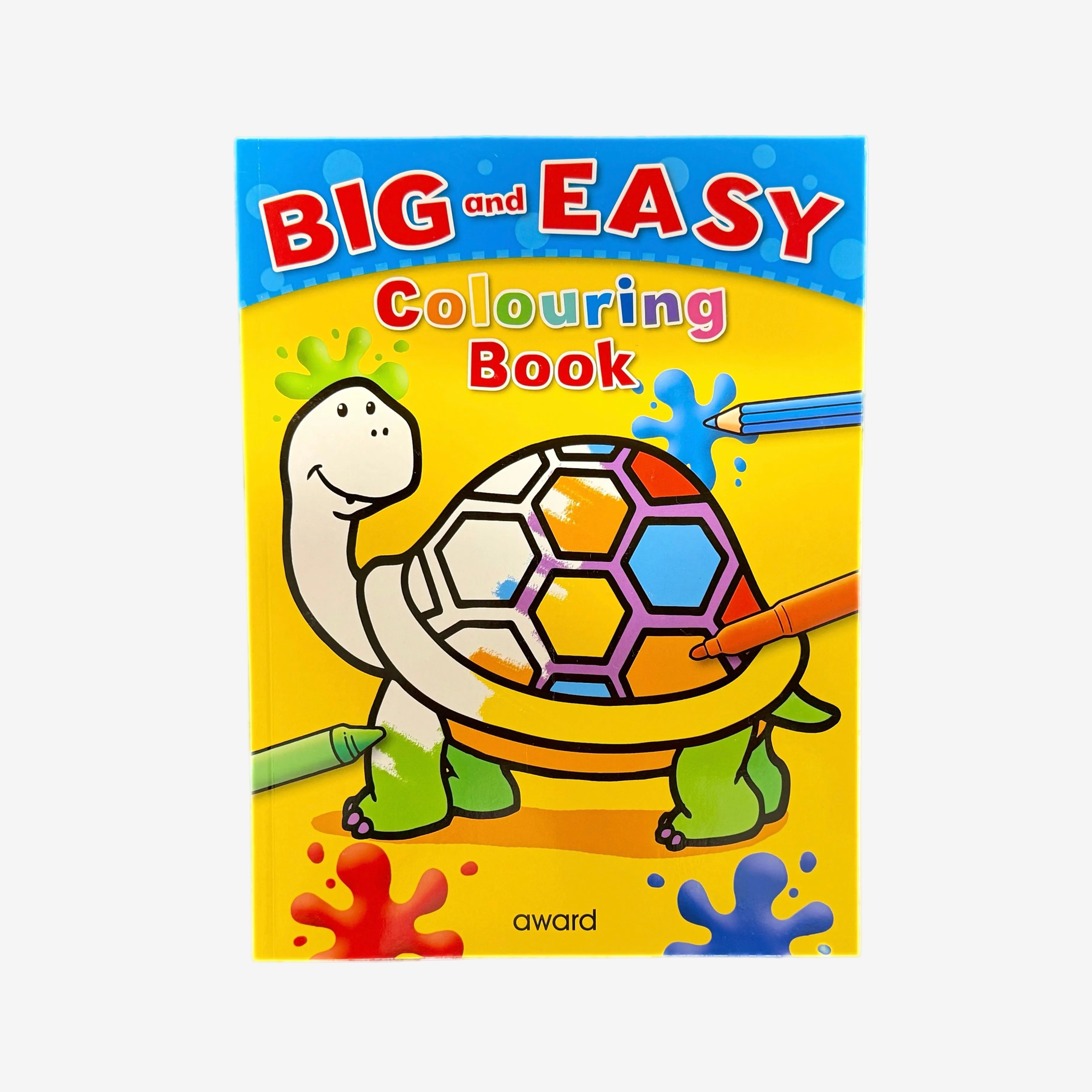 Big and Easy Colouring Book