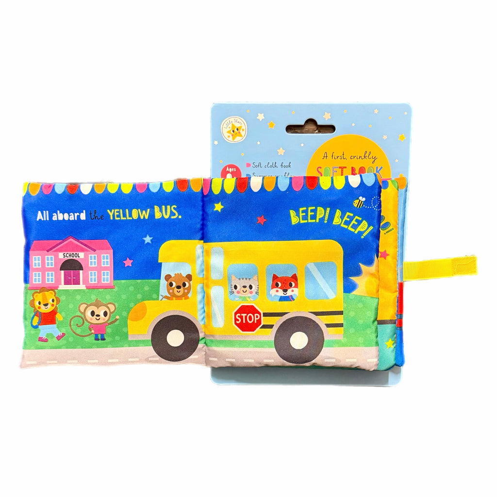 A First, Crinkly Soft Book - All Aboard