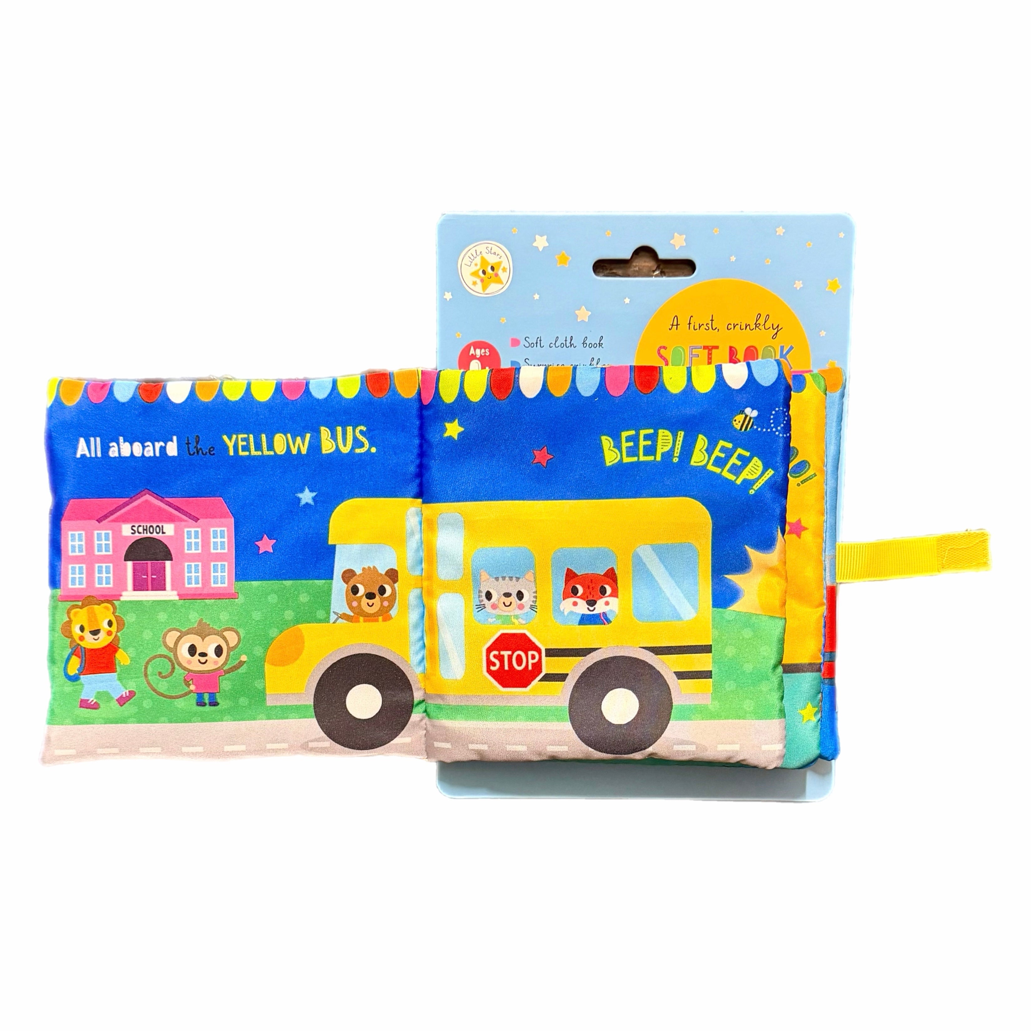 A First, Crinkly Soft Book - All Aboard