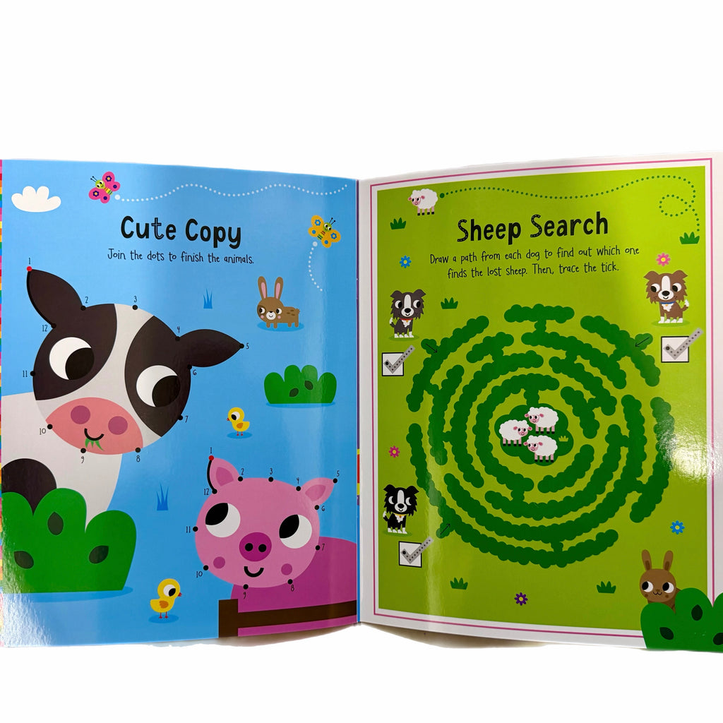 Farm Animals Activity Book (Wipe Clean)