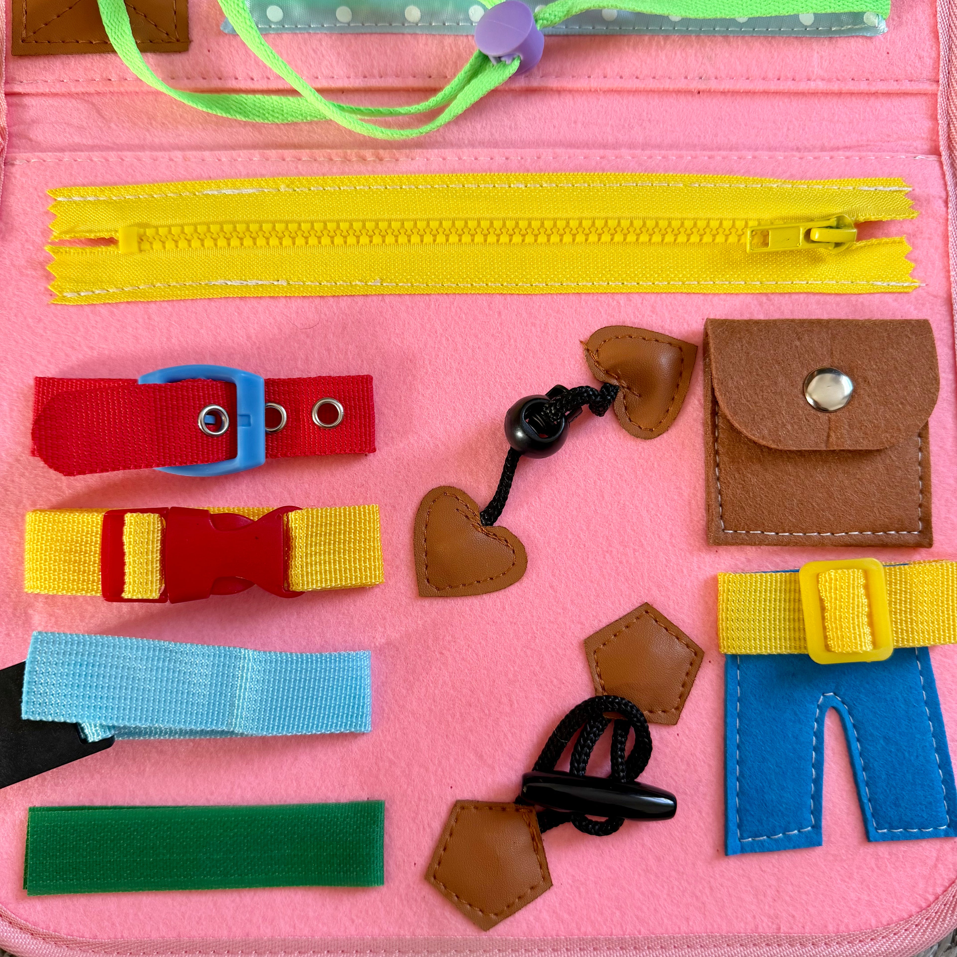 Pink Busy Book