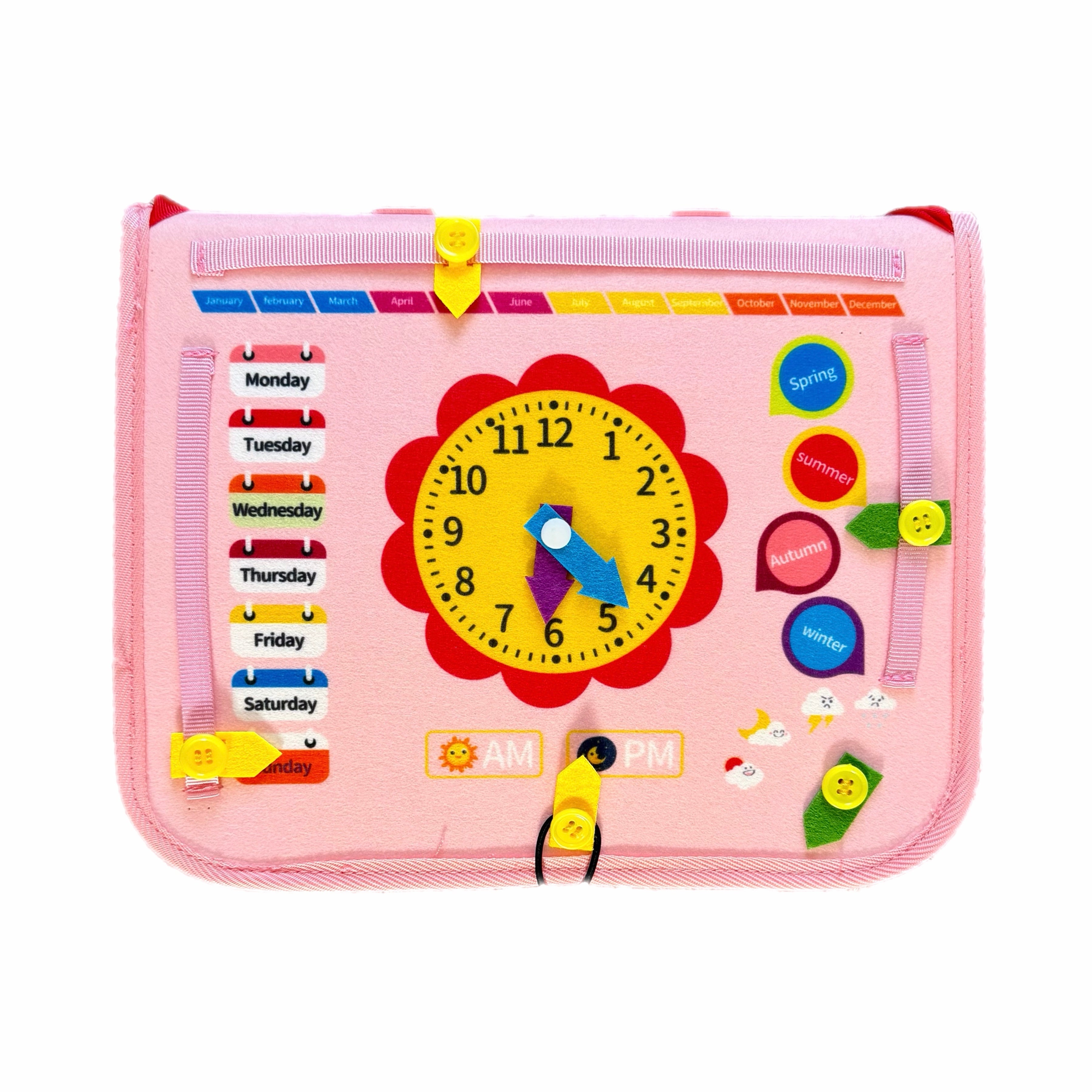 Pink Busy Book