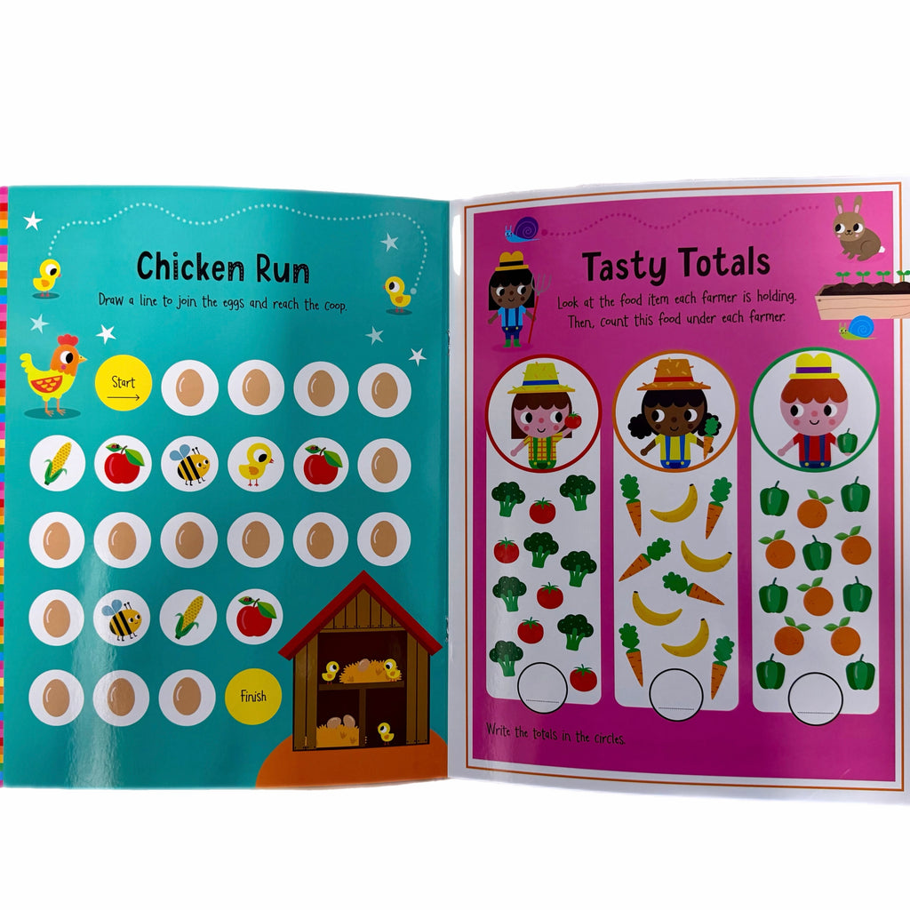 Farm Animals Activity Book (Wipe Clean)