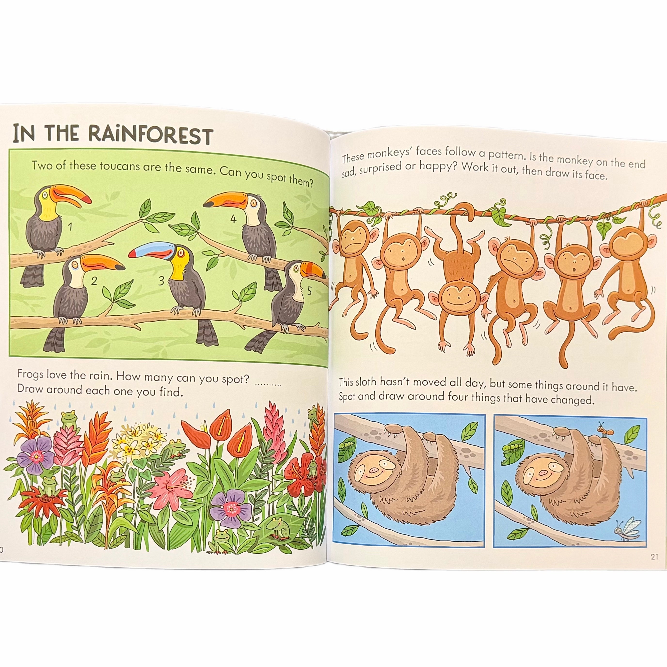 Rainy Day Activity Book