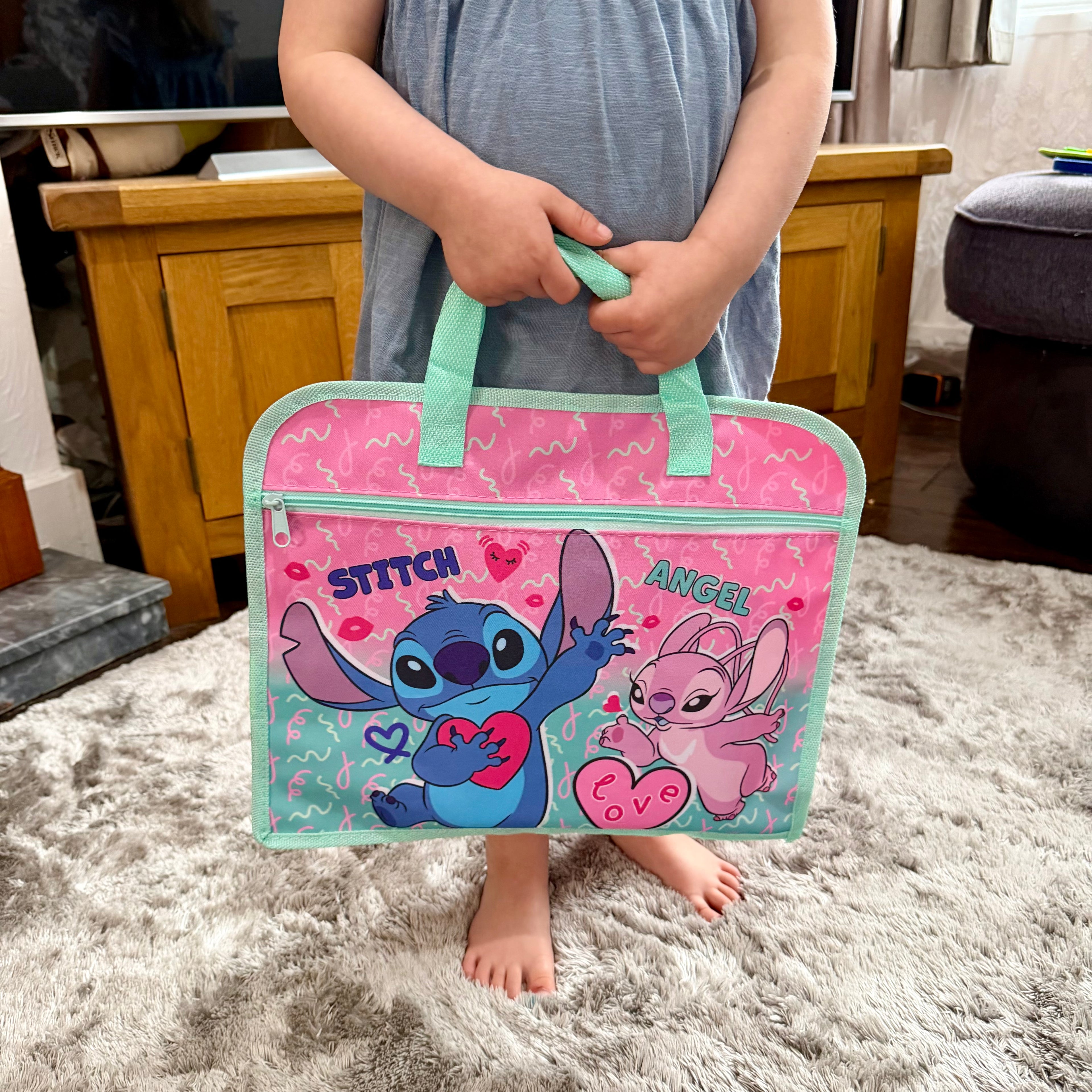 Official Stitch Zipped Book Bag