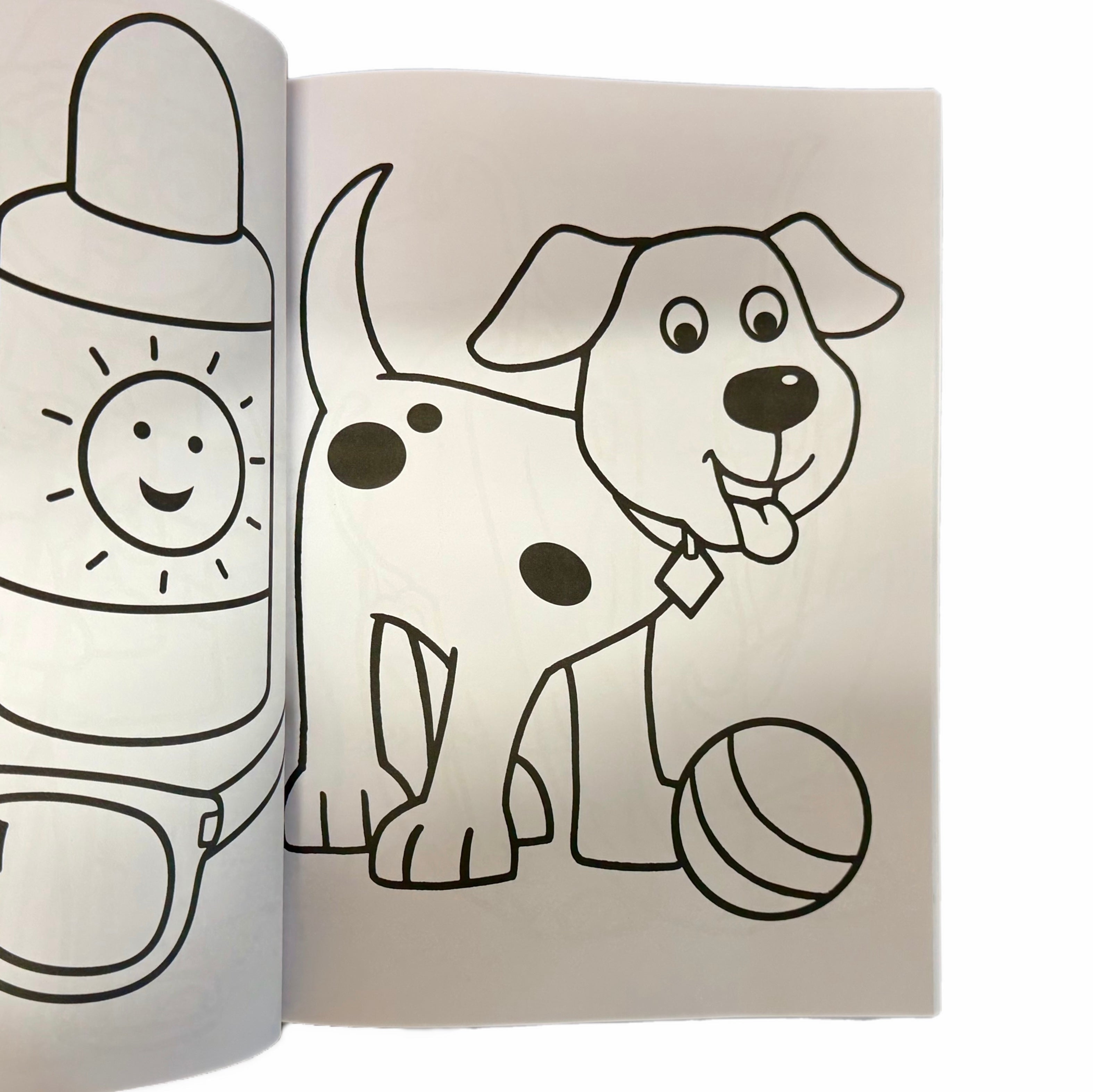 Big and Easy Colouring Book