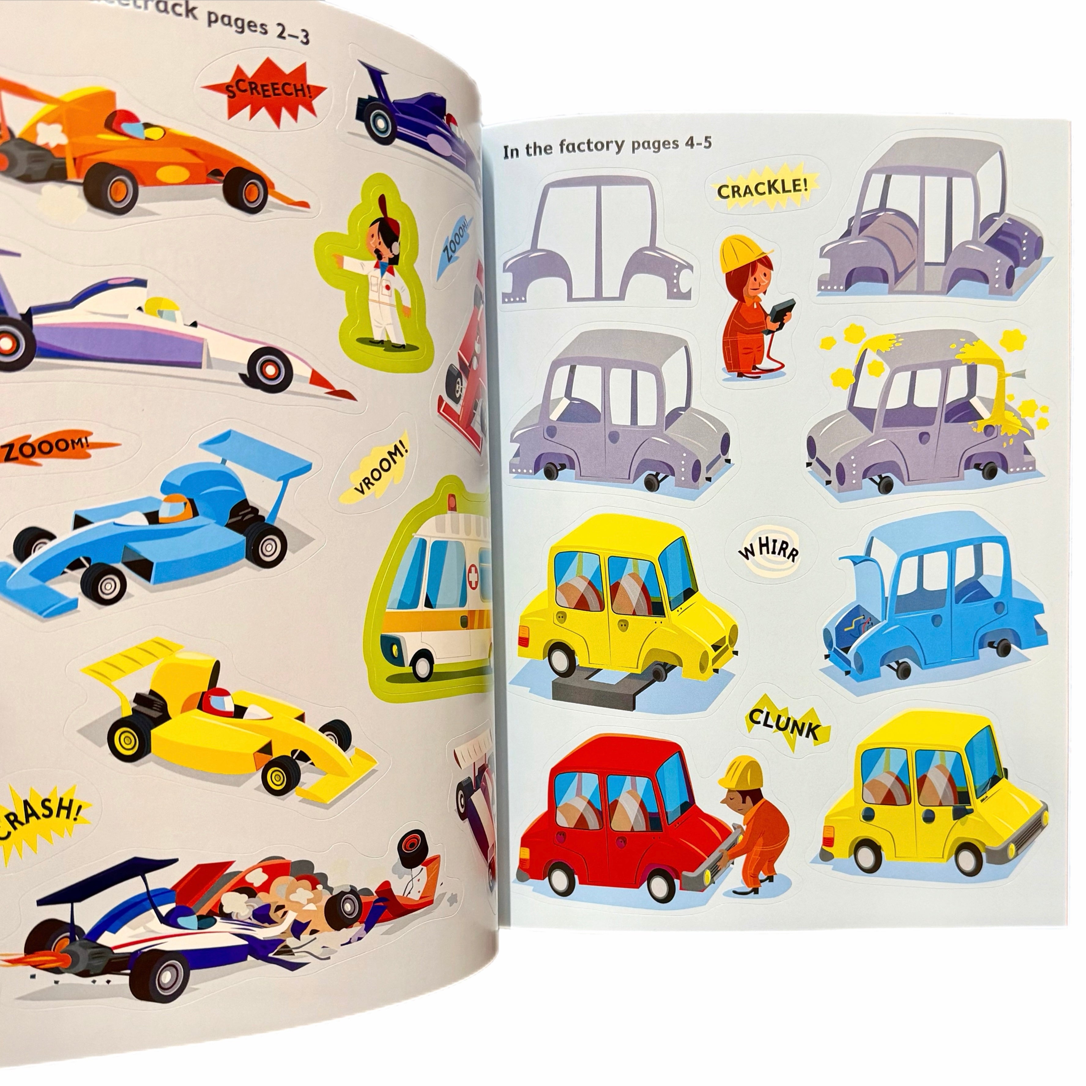First Sticker Book - Cars
