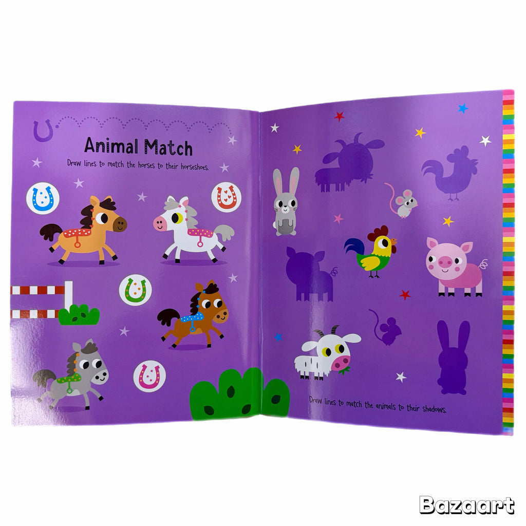 Farm Animals Activity Book (Wipe Clean)