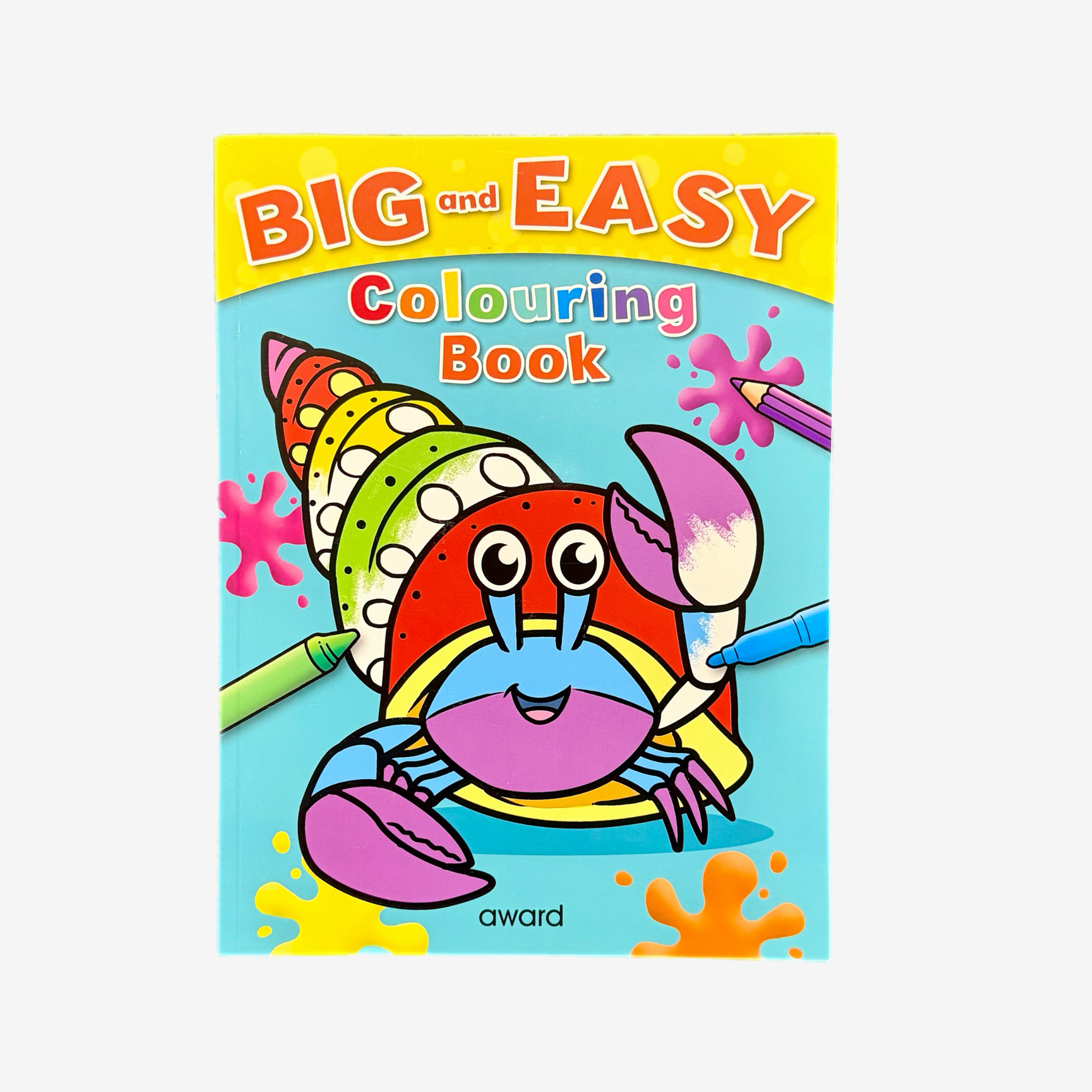 Big and Easy Colouring Book