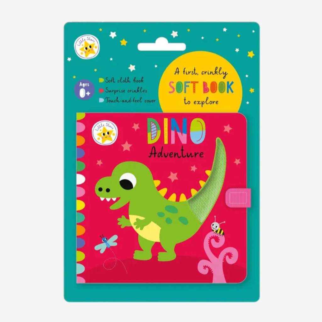 A First, Crinkly Soft Book - Dino Adventure