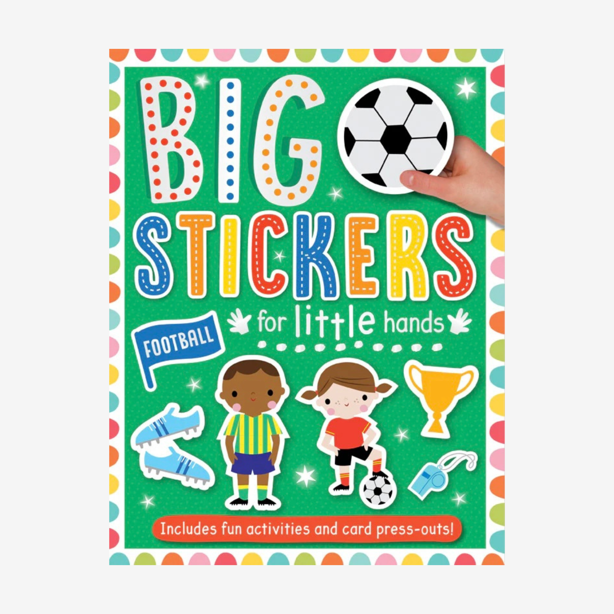 Big Stickers for Little Hands: Football