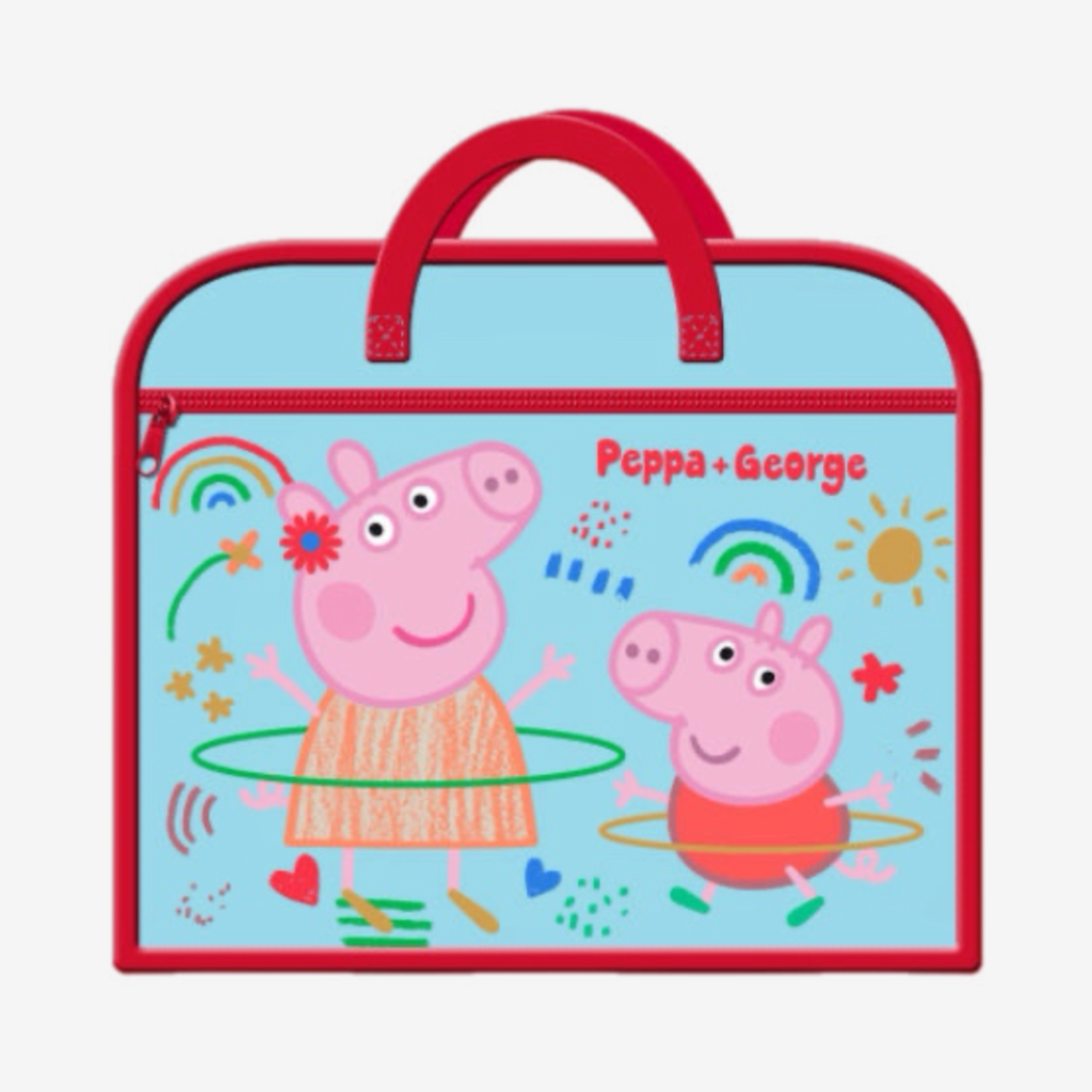 Official Peppa Pig Zipped Book Bag